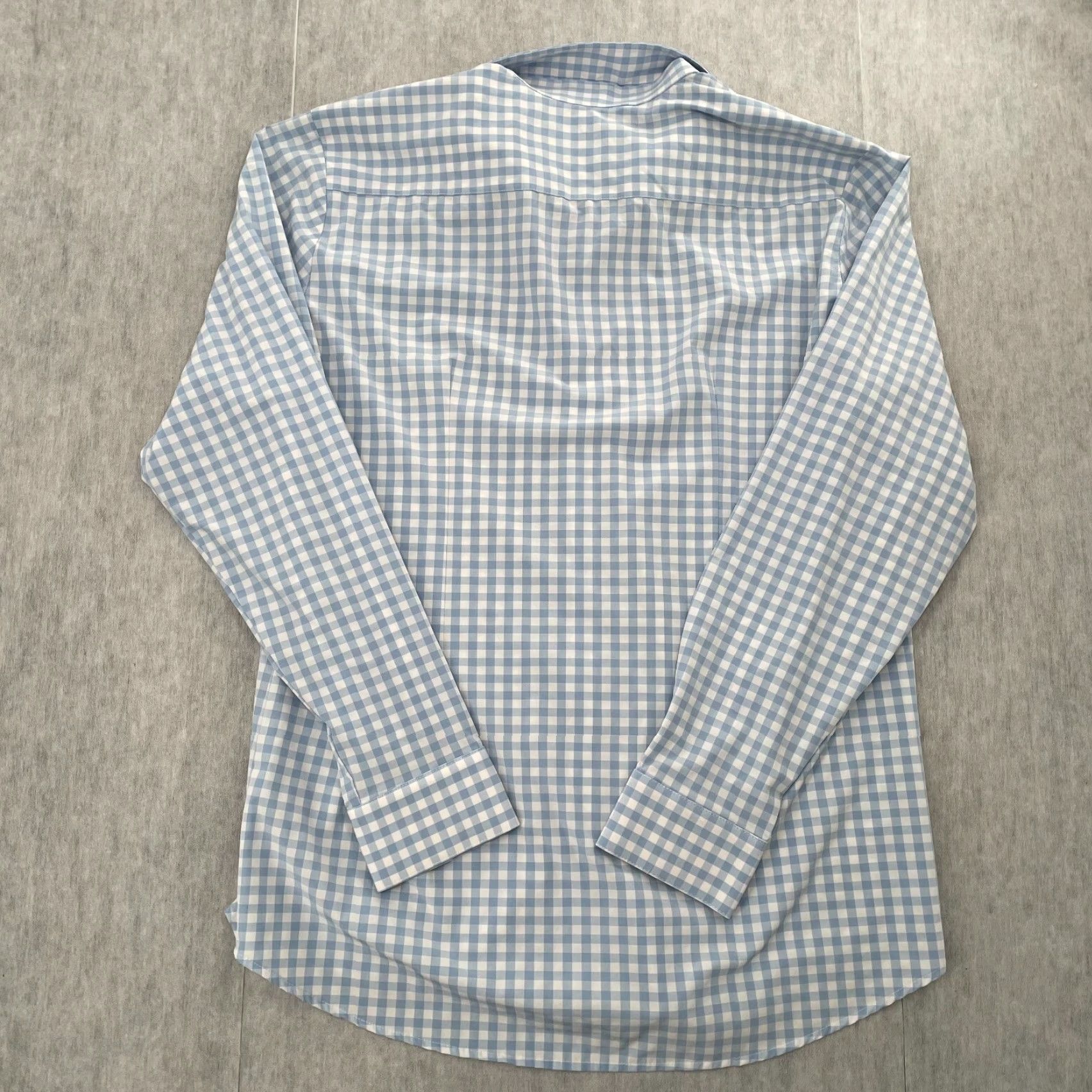 Mizzen+Main Mizzen+Main Shirt Adult XL Blue Checkered Button Up Mens XL Casual Classic Button-Up Size US XL / EU 56 / 4 - 2 Thumbnail