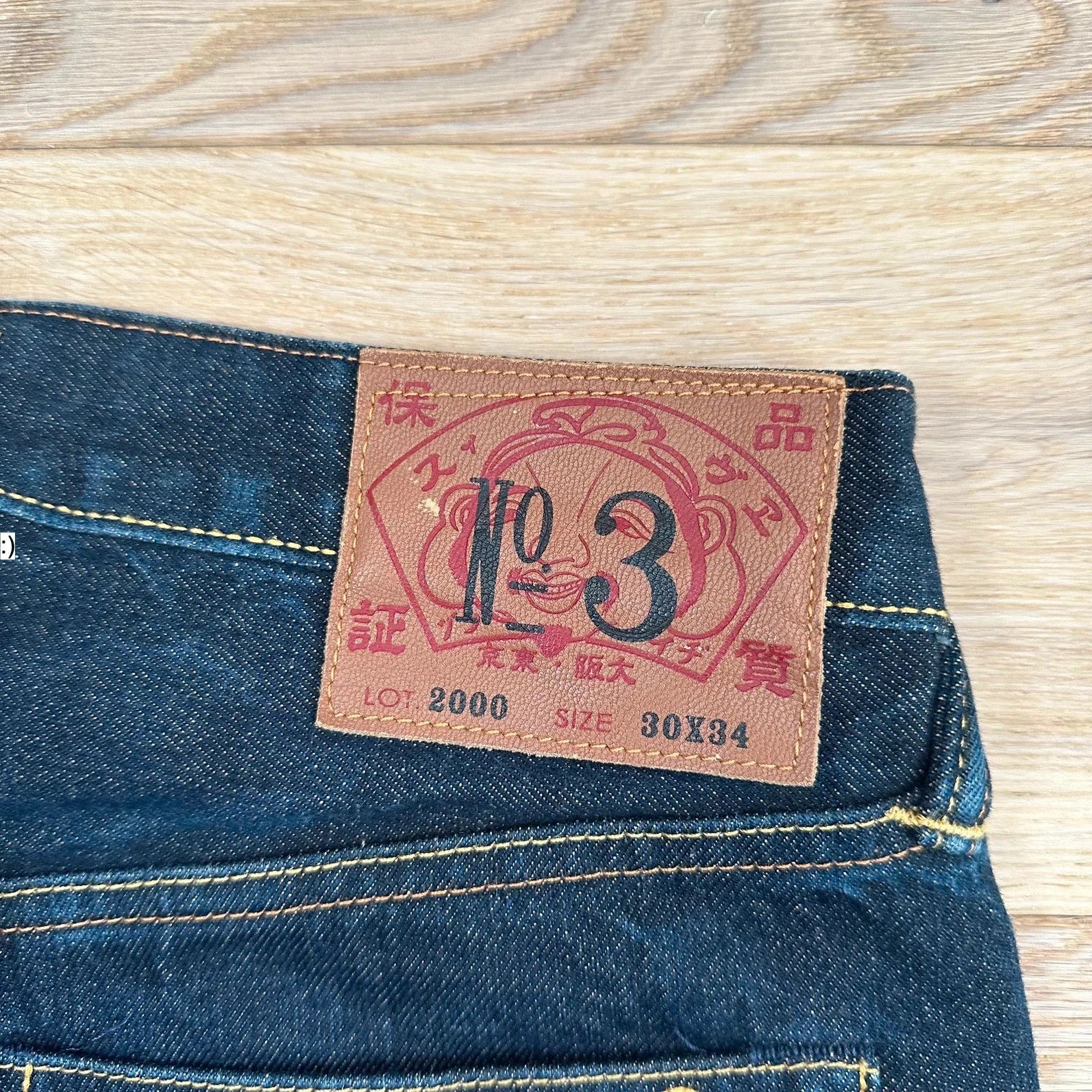 Evisu Jeans Evisu Daicock Lot 2000 Embroidery Red Size US 30 / EU 46 - 4 Thumbnail