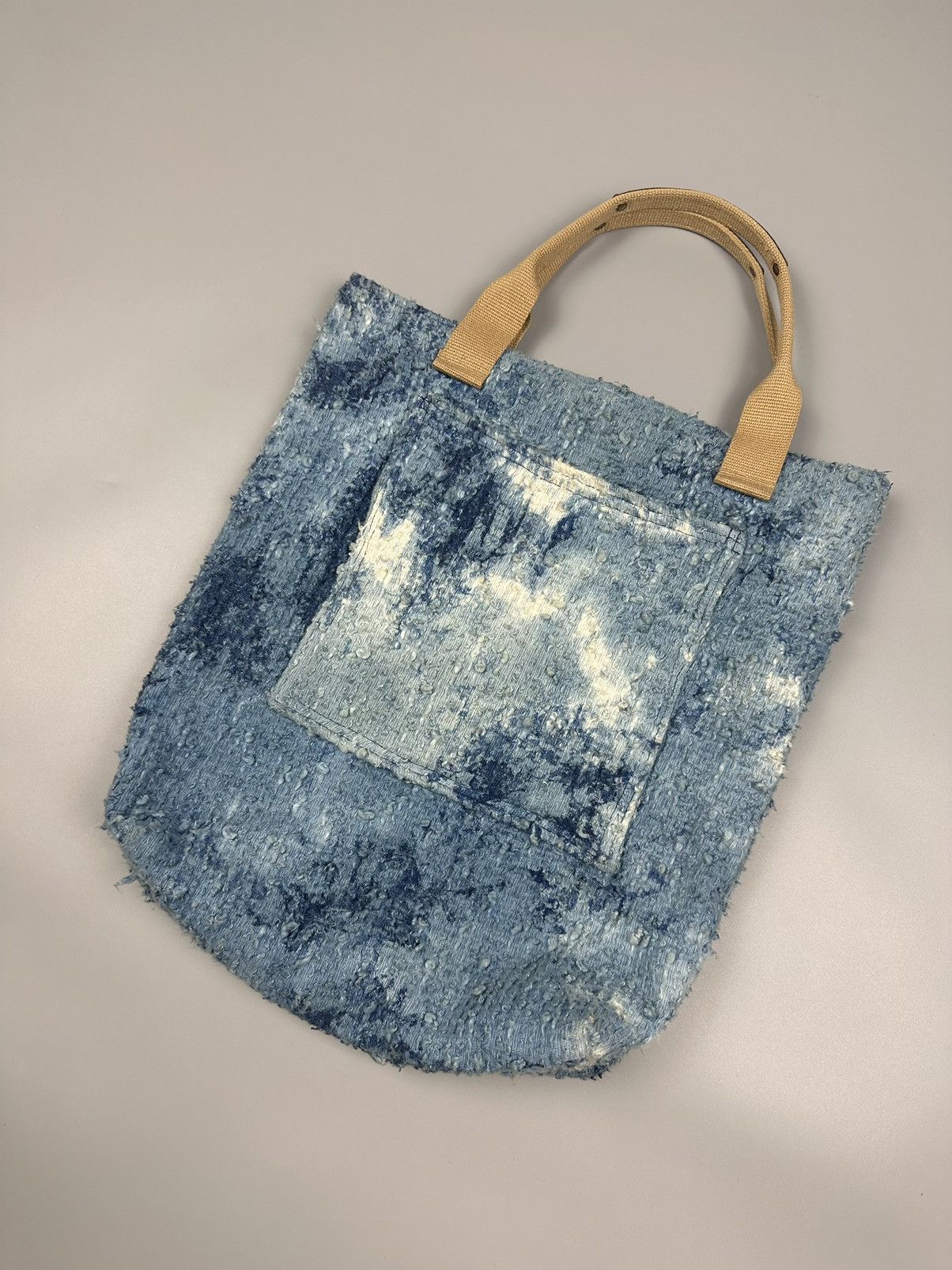 Handmade Rare Boro Shashiko Tote Bags Inspired Kapital Size ONE SIZE - 3 Thumbnail