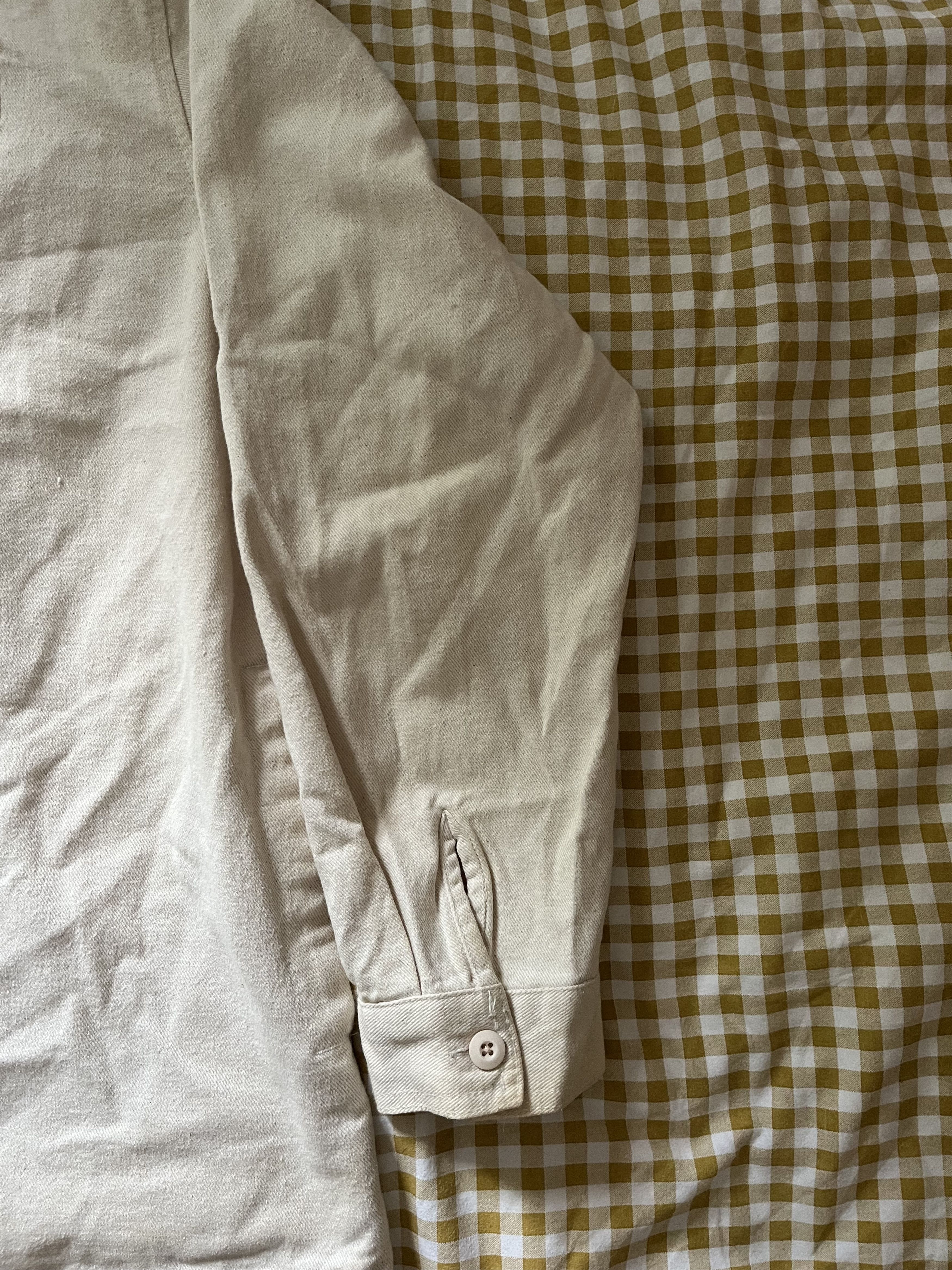 Stussy Stüssy Denim Popover Jacket (Natural) Size US M / EU 48-50 / 2 - 4 Thumbnail