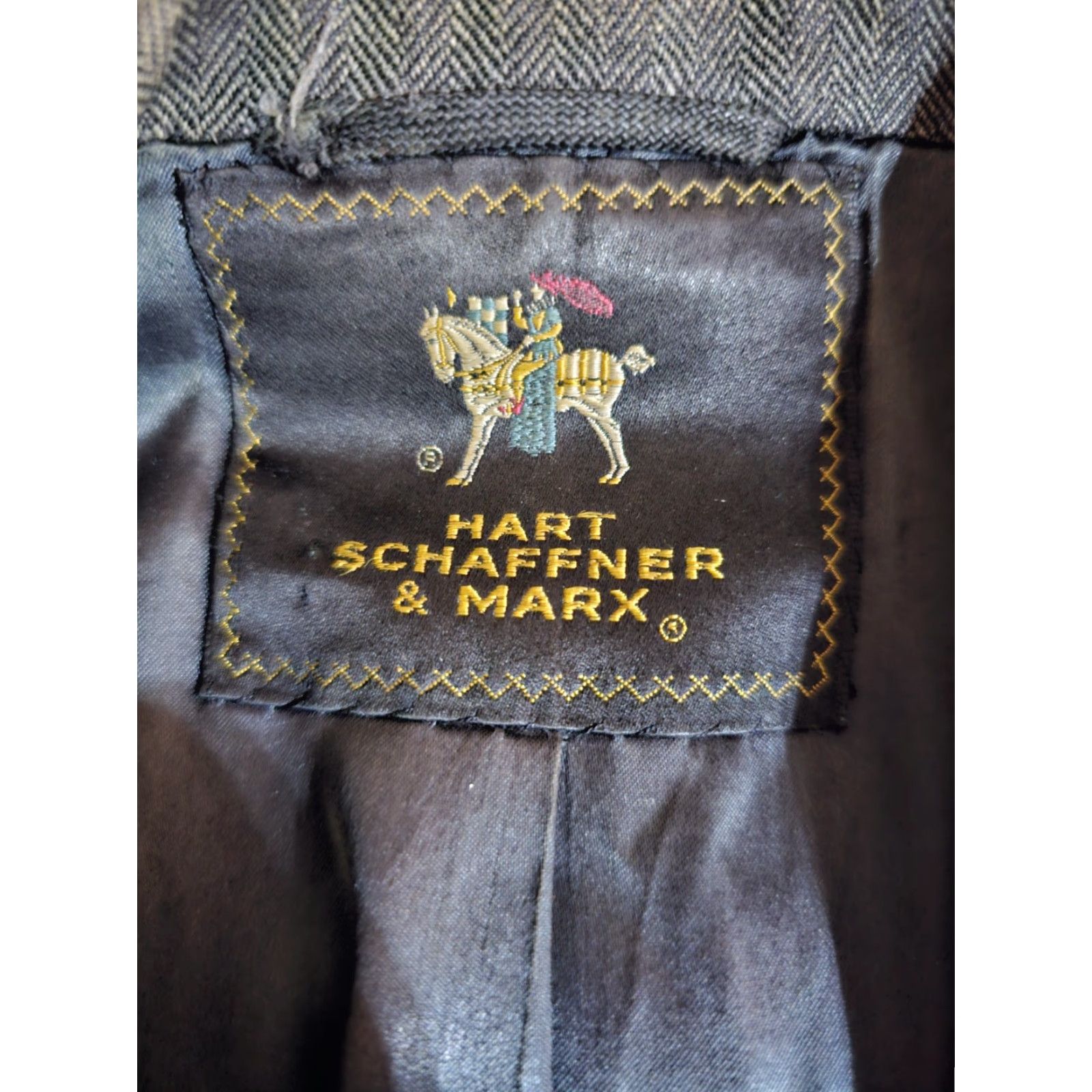 Hart Schaffner Marx VINTAGE Hart Schaffner Marx "Walker" Dress Overcoat 100% Virgin Wool Mens Sz 42R Size US XS / EU 42 / 0 - 4 Thumbnail