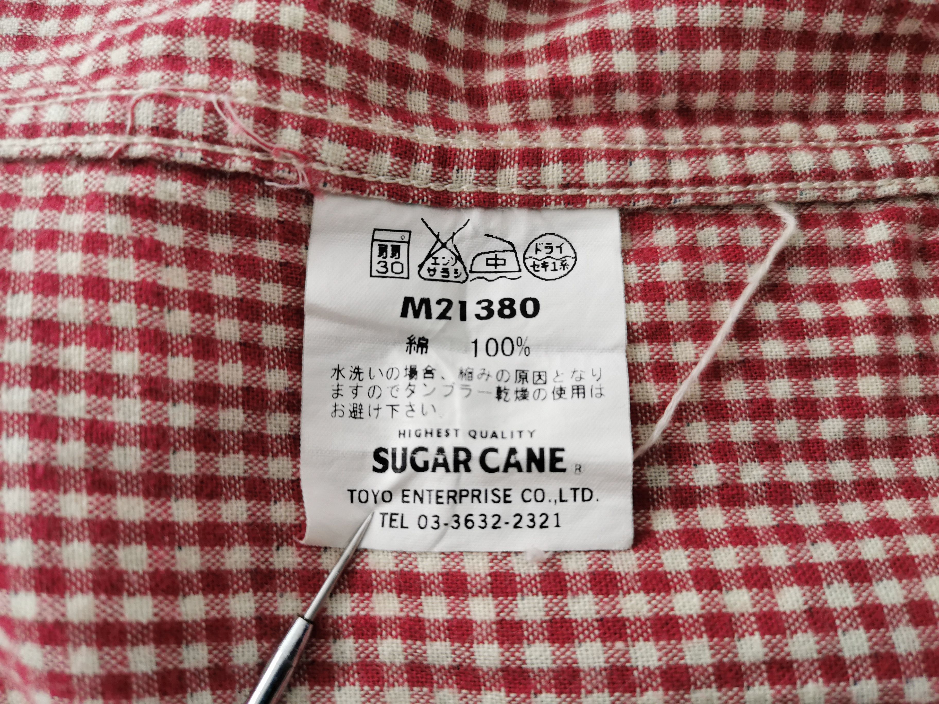 Sugar Cane Vintage 90s Sugar Cane Flannel Checkred Button Shirt Size M Size US M / EU 48-50 / 2 - 5 Thumbnail