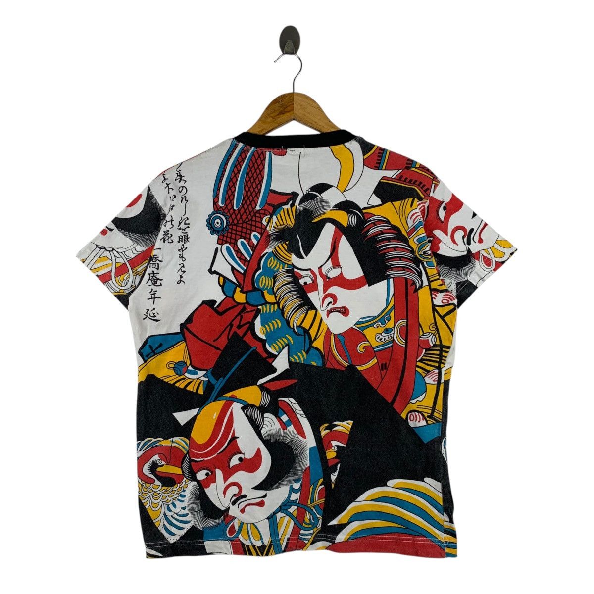 Japanese Brand GEISHA Sukajan Japanese Traditional Fullprint Design T-Shirt Size US M / EU 48-50 / 2 - 2 Thumbnail