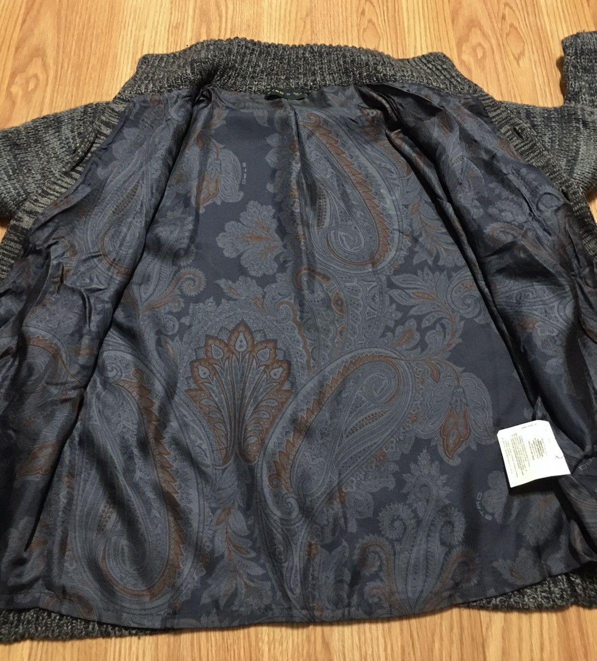 Etro ETRO Milano Cashmere Wool Silk Knit Cardigan Sweater Size S Size US S / EU 44-46 / 1 - 3 Thumbnail