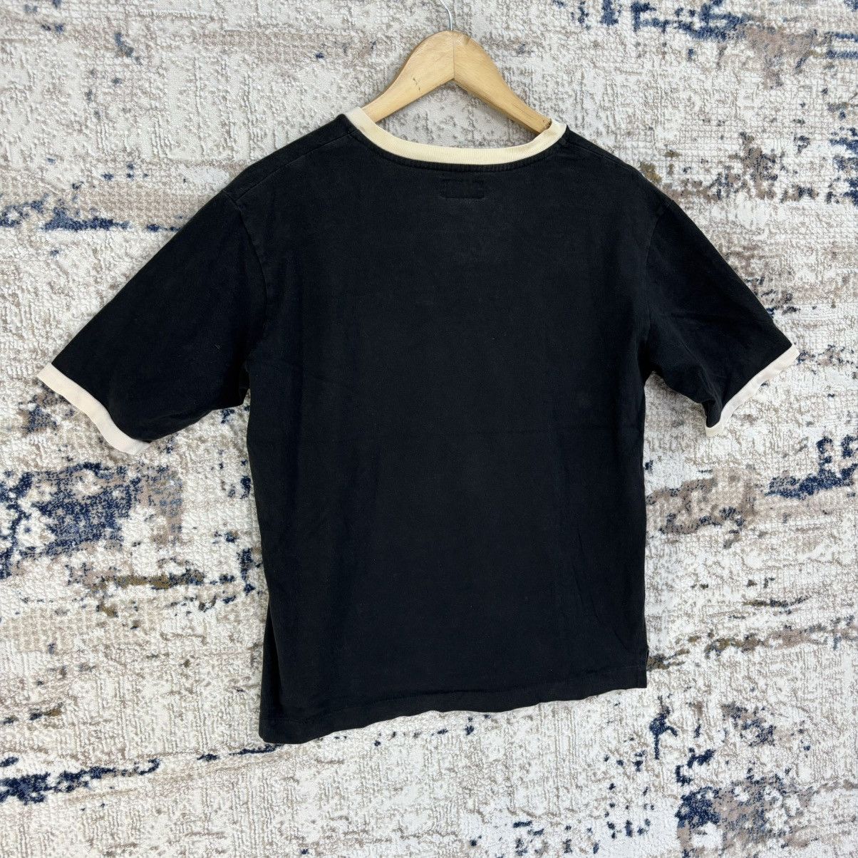 Designer × Vintage × agnes b. VINTAGE AGNES B. HOMME PARIS BASIC V NECK T-SHIRT Size US M / EU 48-50 / 2 - 12 Thumbnail
