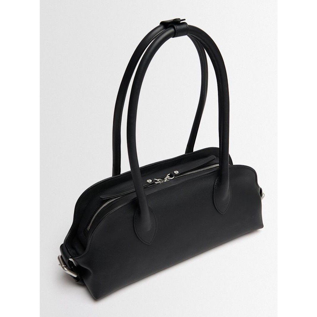 Ann Demeulemeester Ann Demeulemeester Dolly Mini Black Leather Shoulder Bag New Size ONE SIZE - 2 Thumbnail