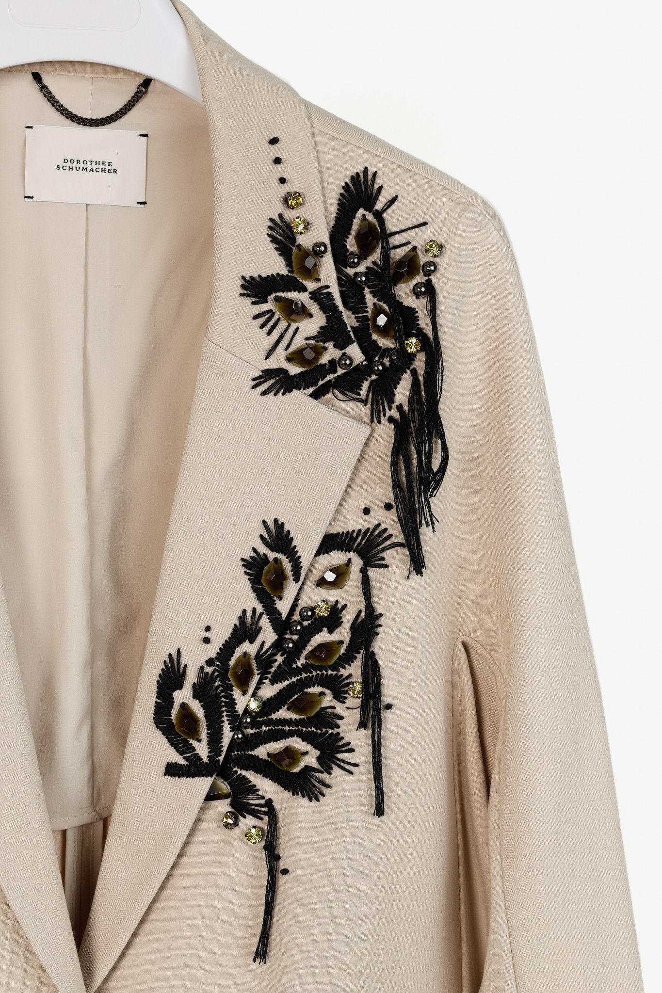 DOROTHEE SCHUMACHER Dorothee Schumacher Emotional Essence Embroidered Jacket Size XL / US 12-14 / IT 48-50 - 5 Thumbnail
