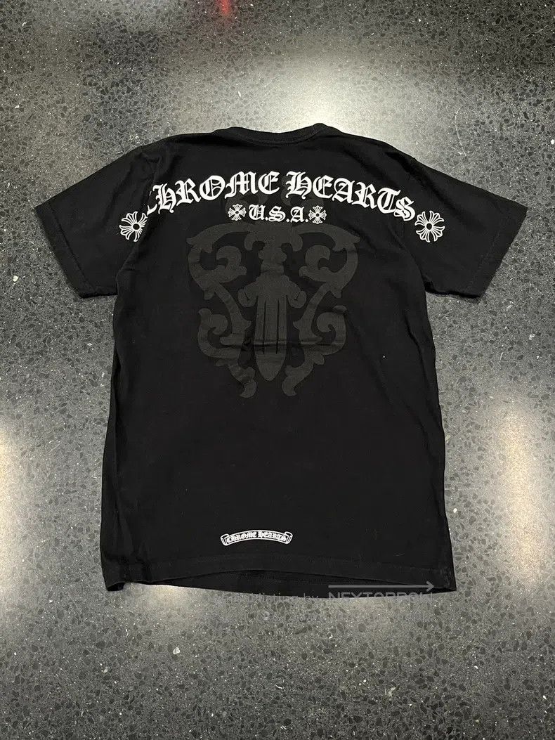 Chrome Hearts CHROME HEARTS Size M Cross printed pocket short sleeve Size US M / EU 48-50 / 2 - 2 Thumbnail