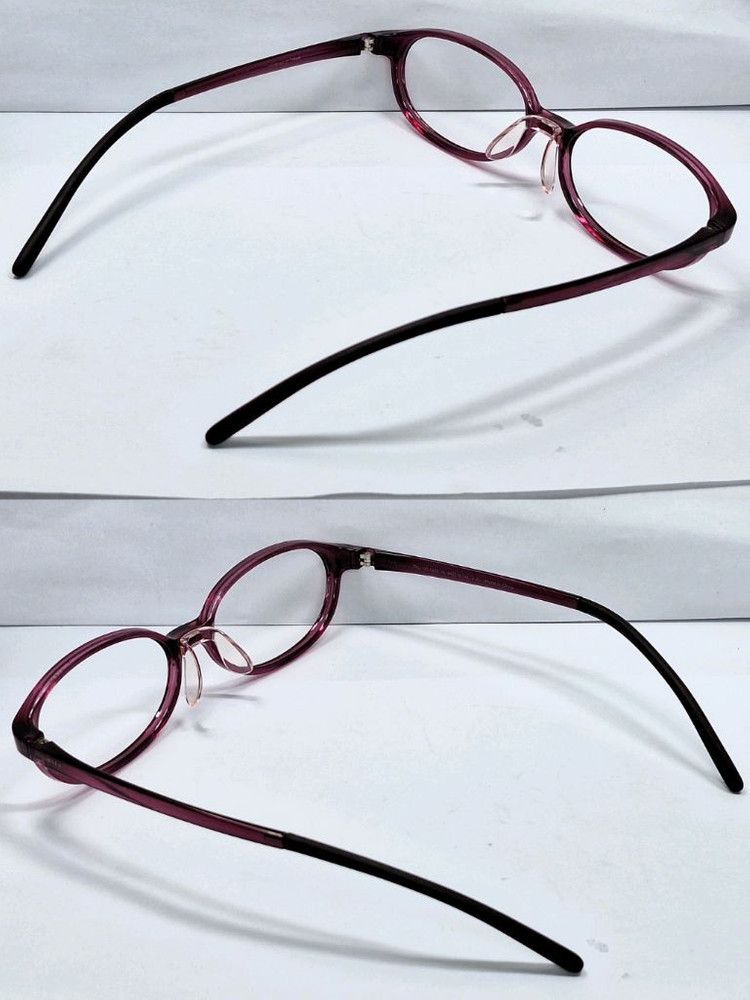 JINS JINS FPC-14S-102R Slim Wine Brown Glasses Frame Ultralight Size ONE SIZE - 5 Thumbnail