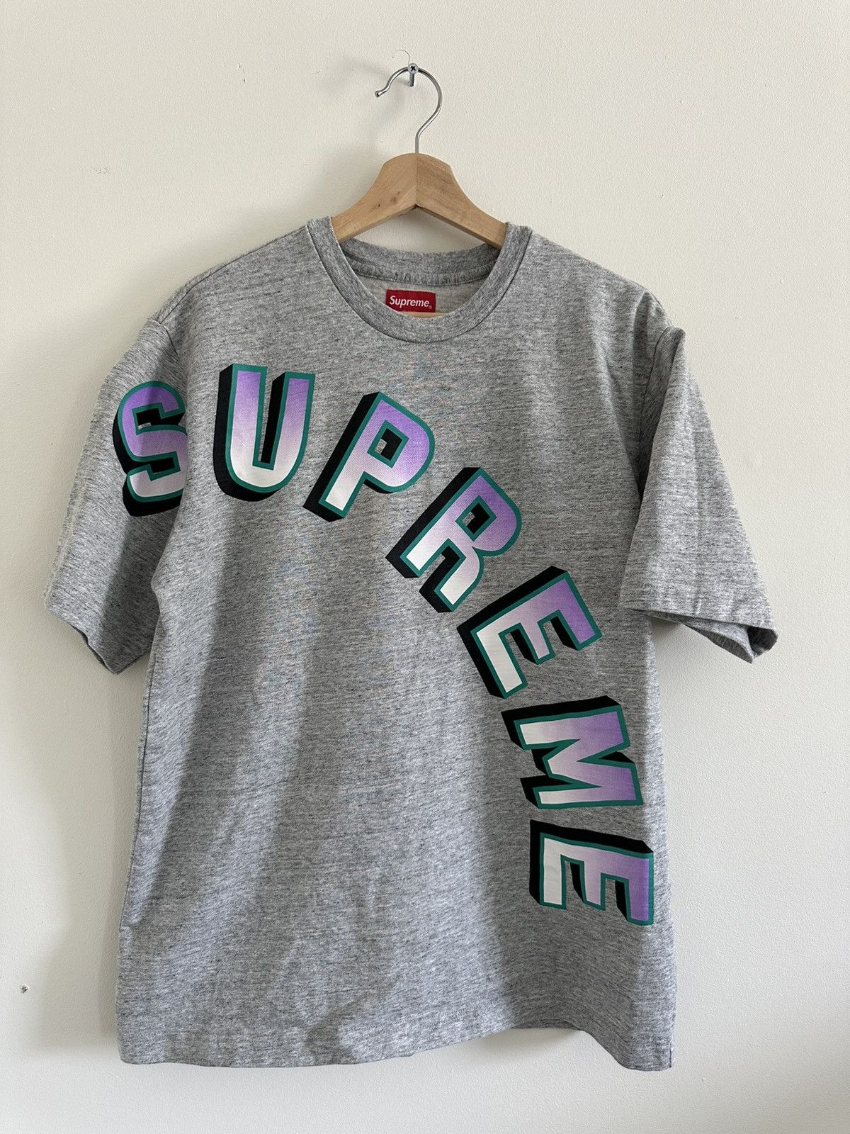 Supreme Supreme Records Tee Light Pink | Grailed