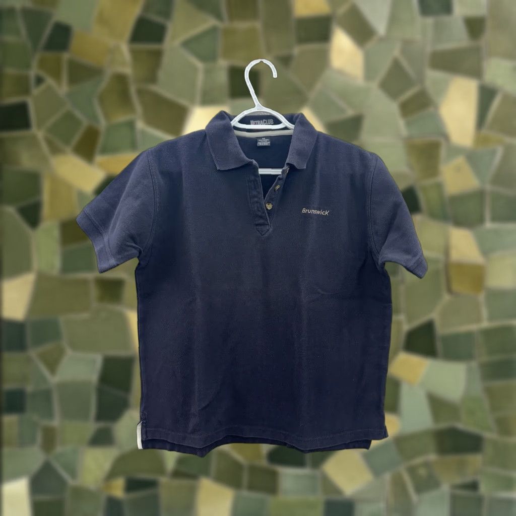 Vintage VINTAGE UltraClub Polo Shirt Women Regular Size M Blue Short Sleeve Casual Knit 100% Cotton Size M / US 6-8 / IT 42-44 - 1 Thumbnail