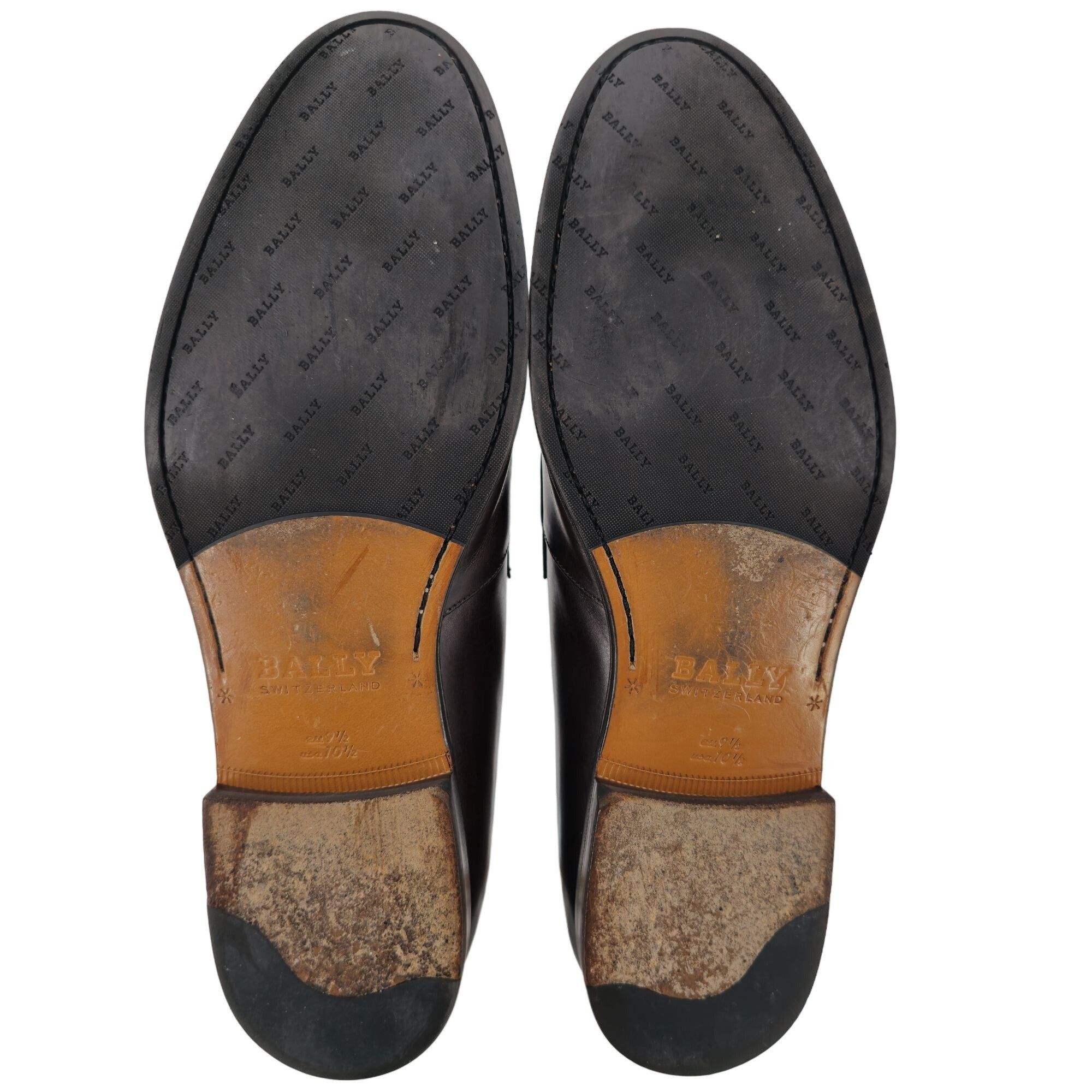 Bally Bally Switzerland Webb Dark Brown Leather Penny Loafers Mens Size US 10.5 / EU 43-44 - 3 Thumbnail