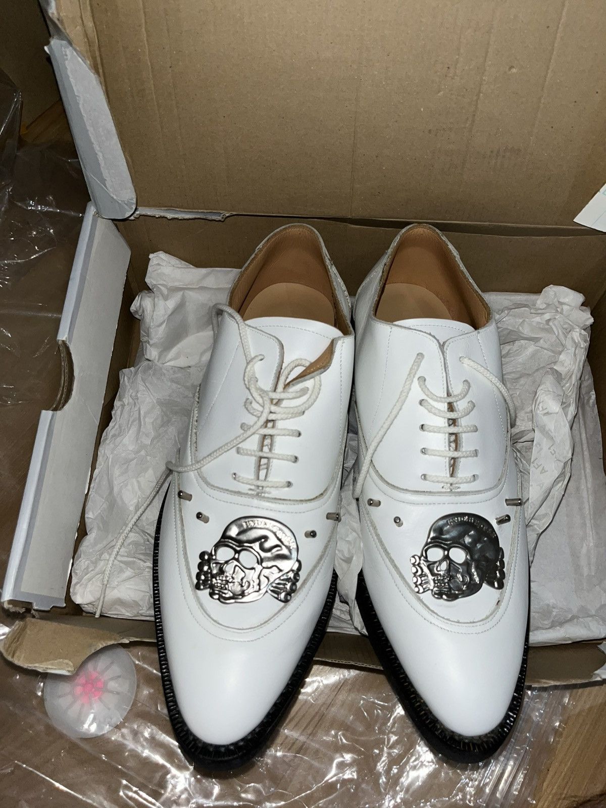Undercover undercover 2000s skull studded punk shoes Size US 9.5 / EU 42-43 - 2 Thumbnail