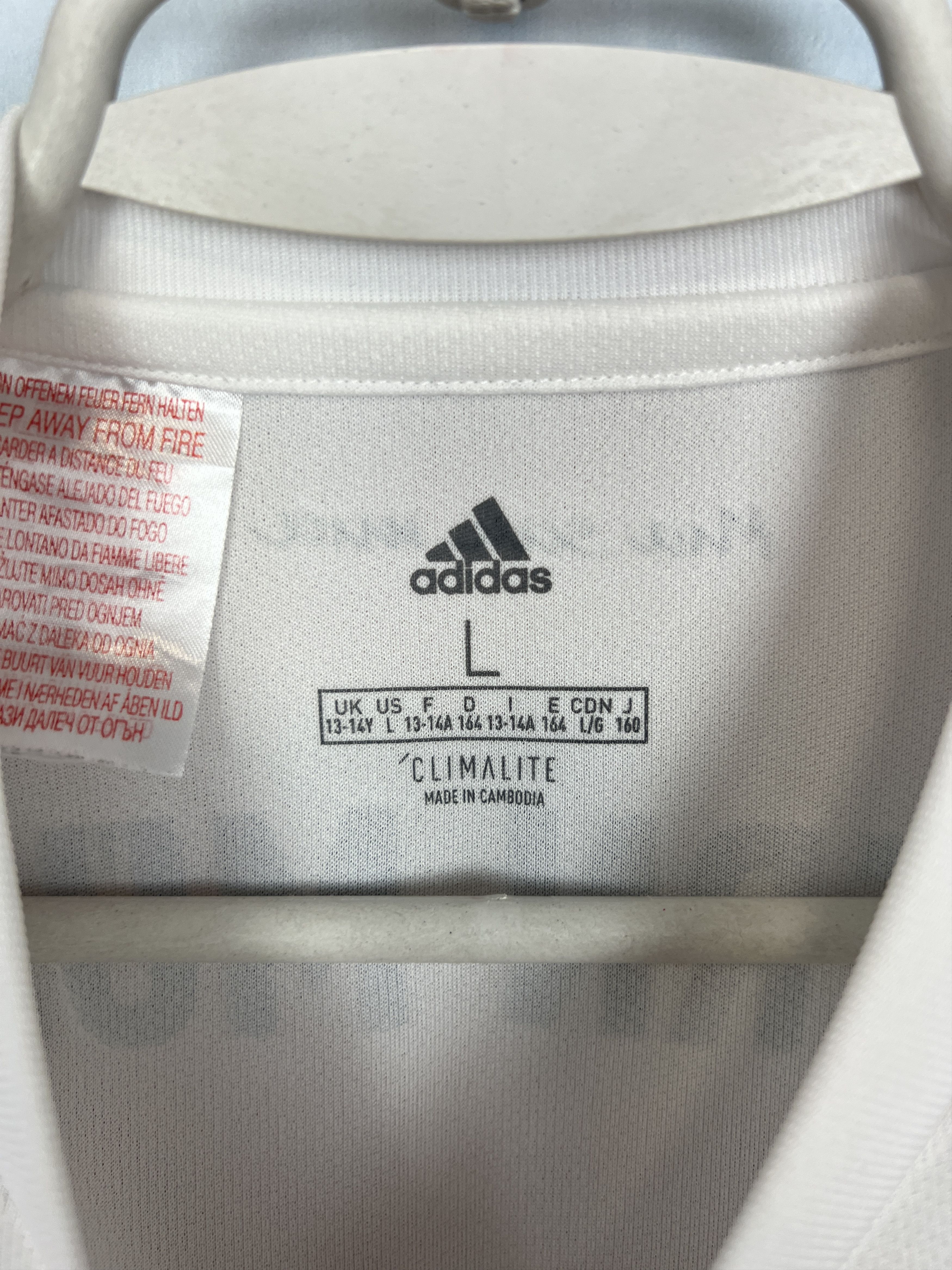 Adidas Bayern Munich football shirt 2019 #32 Kimmich Boys 14 Y Size US XS / EU 42 / 0 - 7 Thumbnail