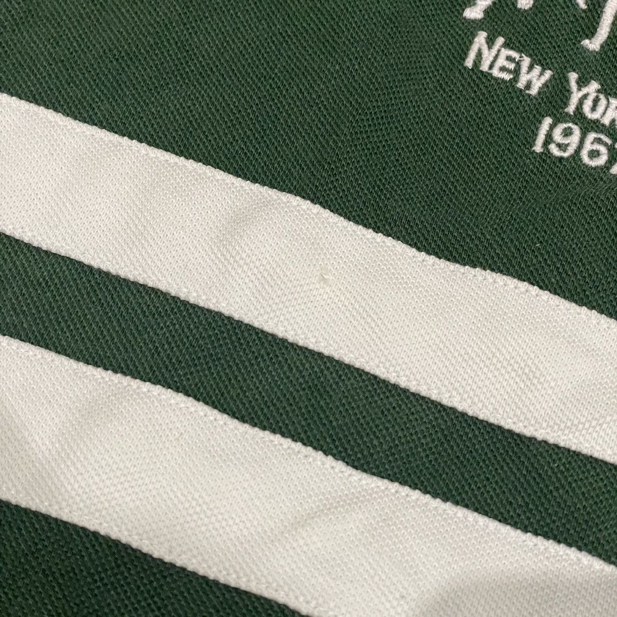 Polo Ralph Lauren × Ralph Lauren × Vintage Polo Ralph Lauren tee shirt New York Number 3 green old mone Size US S / EU 44-46 / 1 - 6 Thumbnail