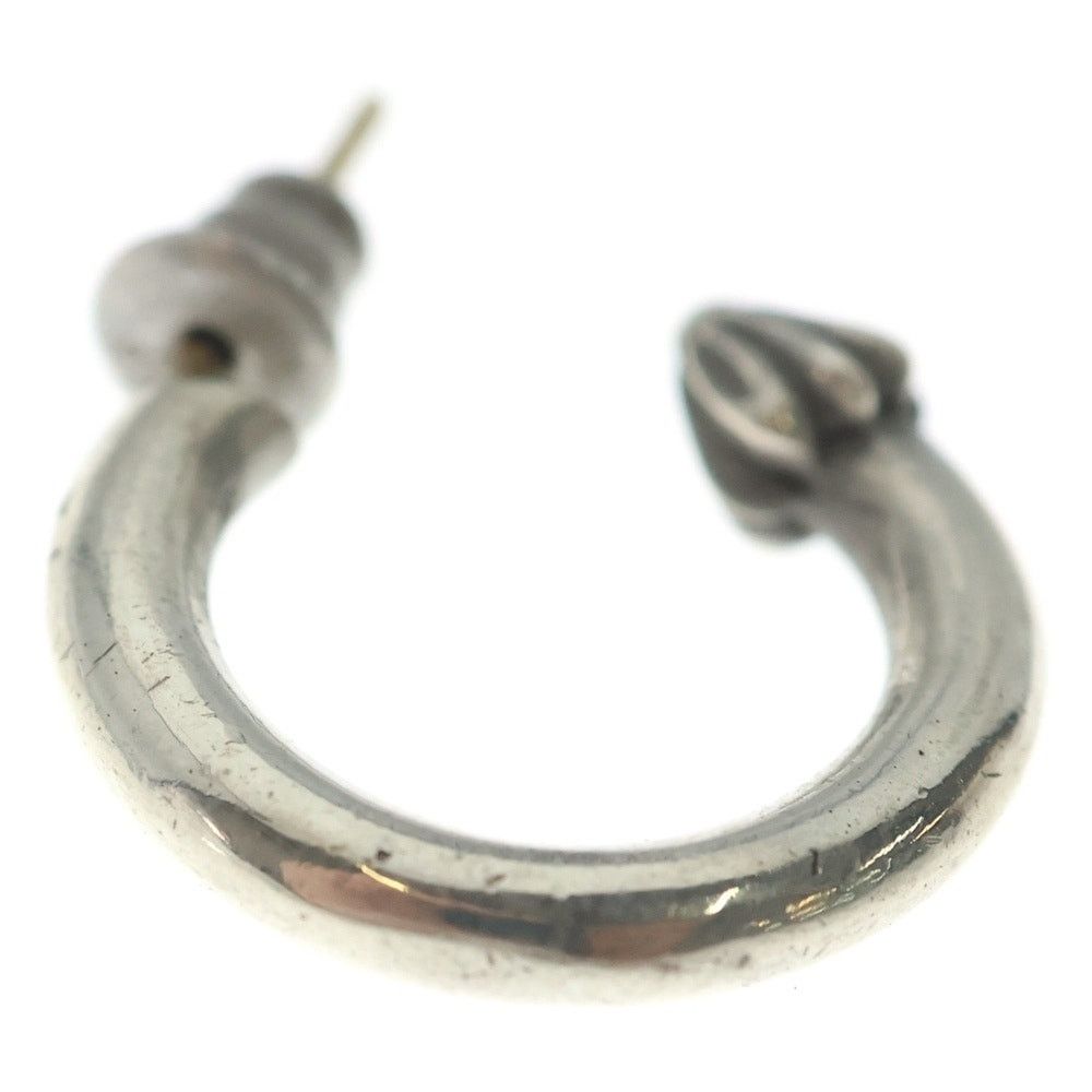 Chrome Hearts Chrome Hearts Plain Silver Hoop Earring Size ONE SIZE - 1 Thumbnail