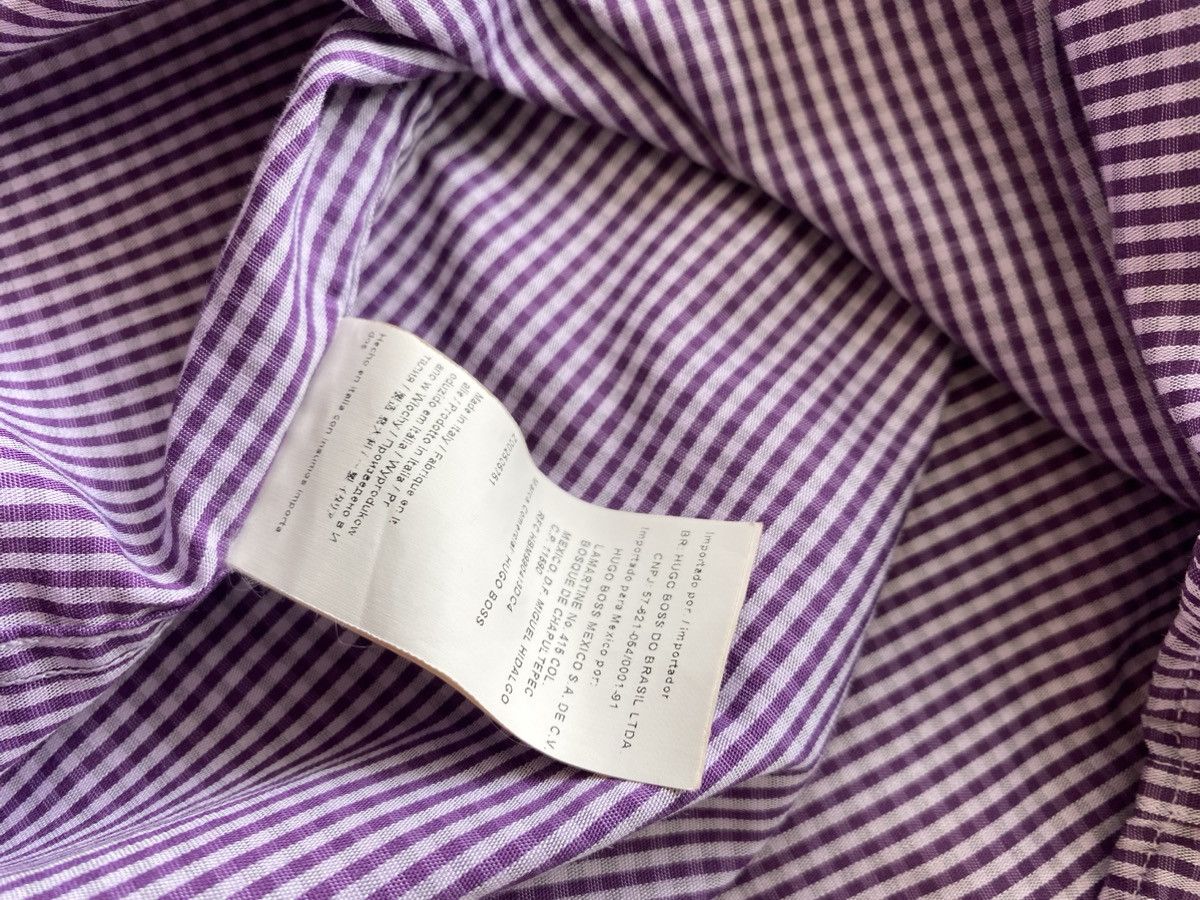 Hugo Boss Hugo Boss Regular fit check ls shirt made in Italy Size US M / EU 48-50 / 2 - 9 Thumbnail