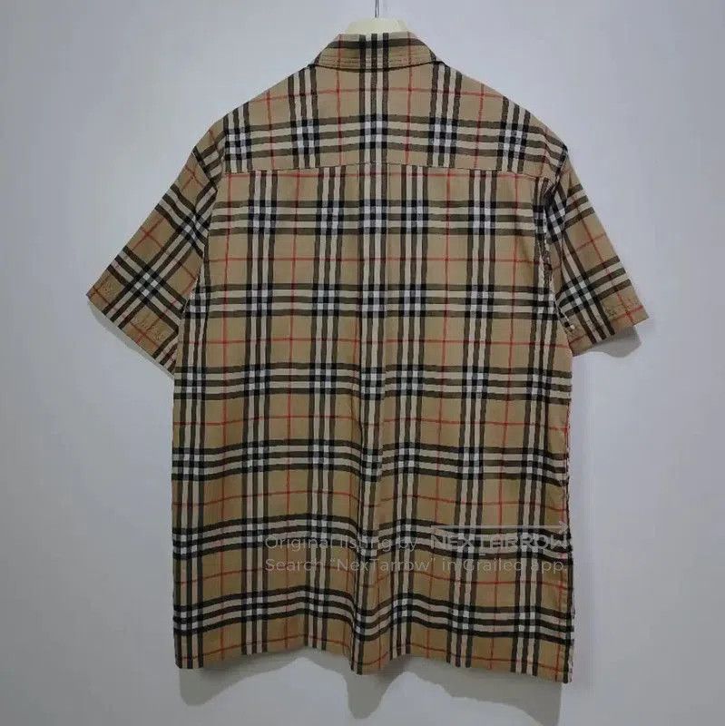 Burberry Burberry Khaki Cotton Women's Shirt. Size L / US 10 / IT 46 - 2 Thumbnail