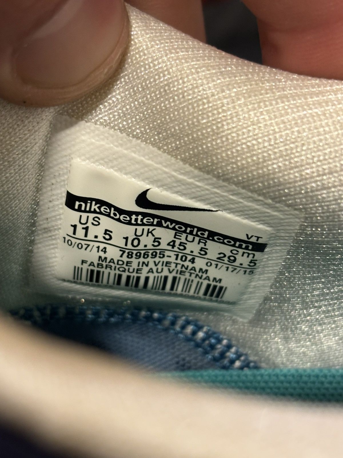 Nike Nike Air Max Zero ‘Air Max Day’ Size US 11.5 / EU 44-45 - 6 Thumbnail
