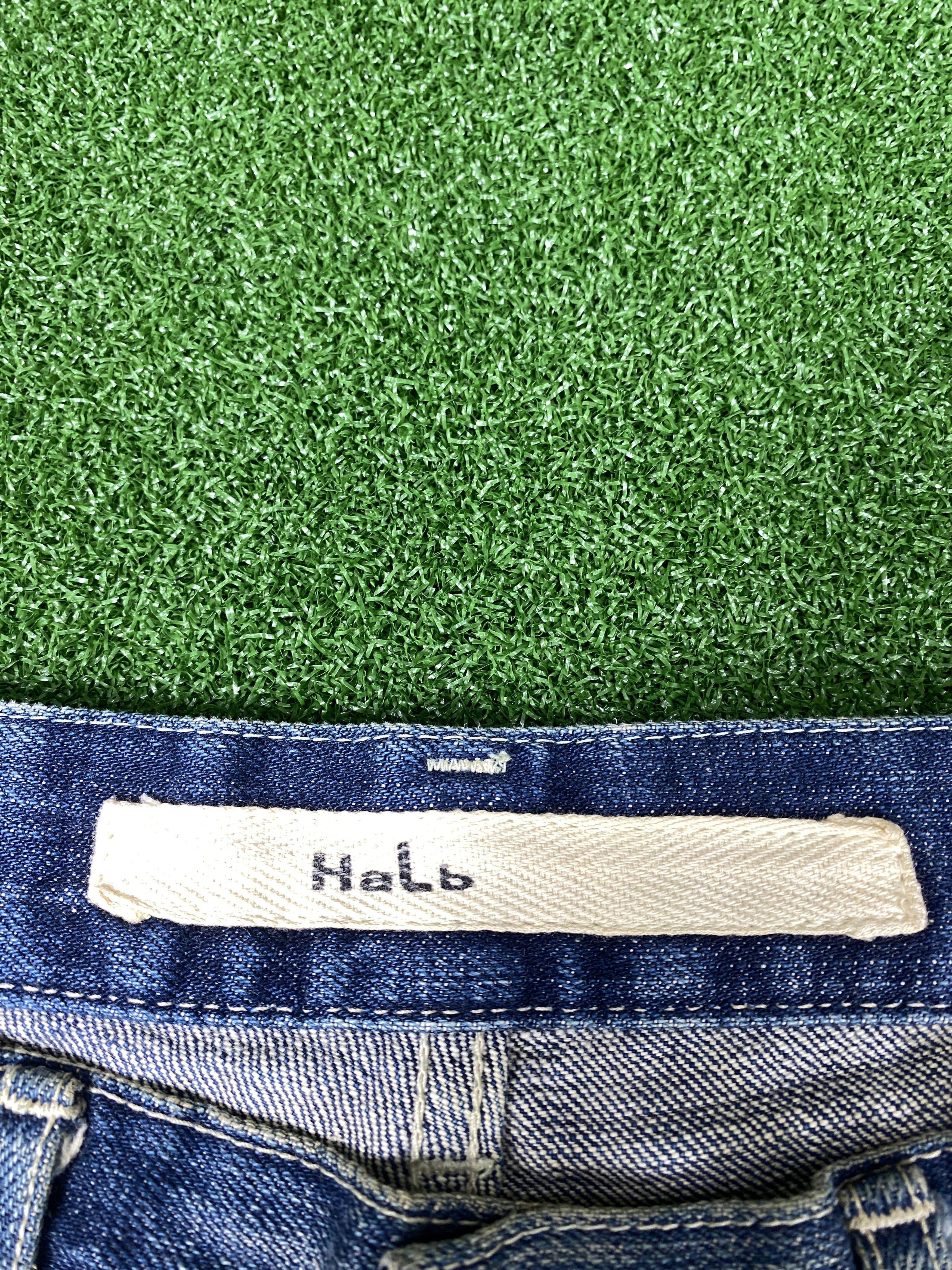 Japanese Brand Vintage Halb Distressed Faded Jeans CP0040 Size US 34 / EU 50 - 9 Thumbnail
