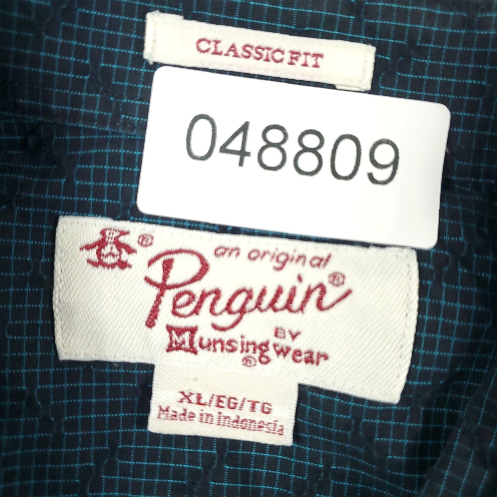 Original Penguin Original Penguin Blue Check Button-Up Shirt Mens XL Long Sleeve Casual Size US XL / EU 56 / 4 - 8 Thumbnail