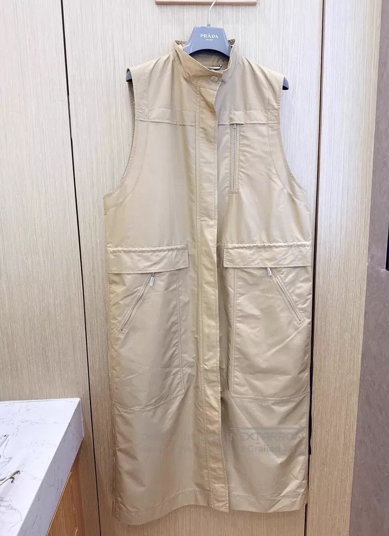 Hermes Hermes Two-piece windbreaker coat show model drawstring wa Size XS / US 0-2 / IT 36-38 - 4 Thumbnail