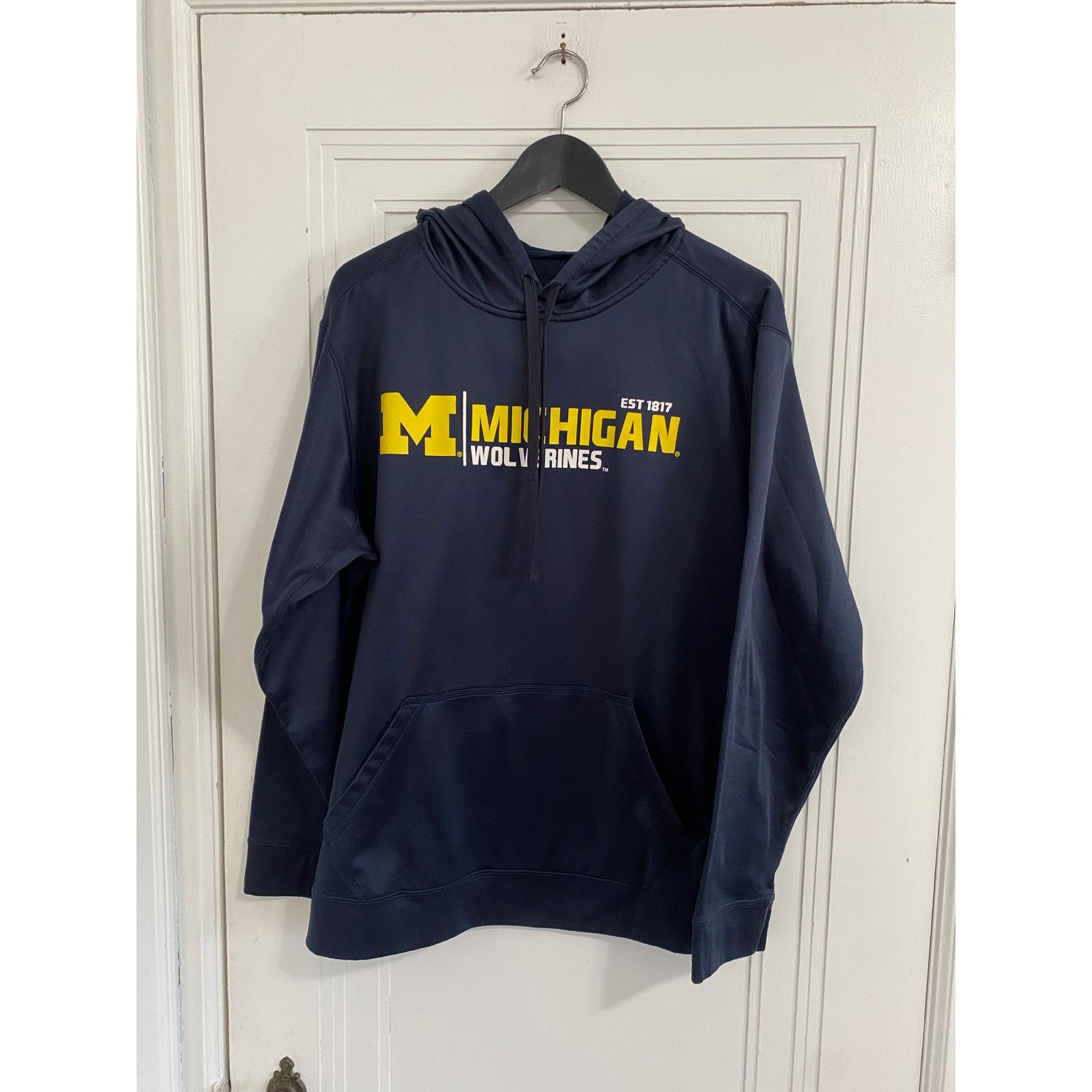 NCAA Michigan Wolverines Blue Hoodie Sweatshirt Size US L / EU 52-54 / 3 - 1 Thumbnail