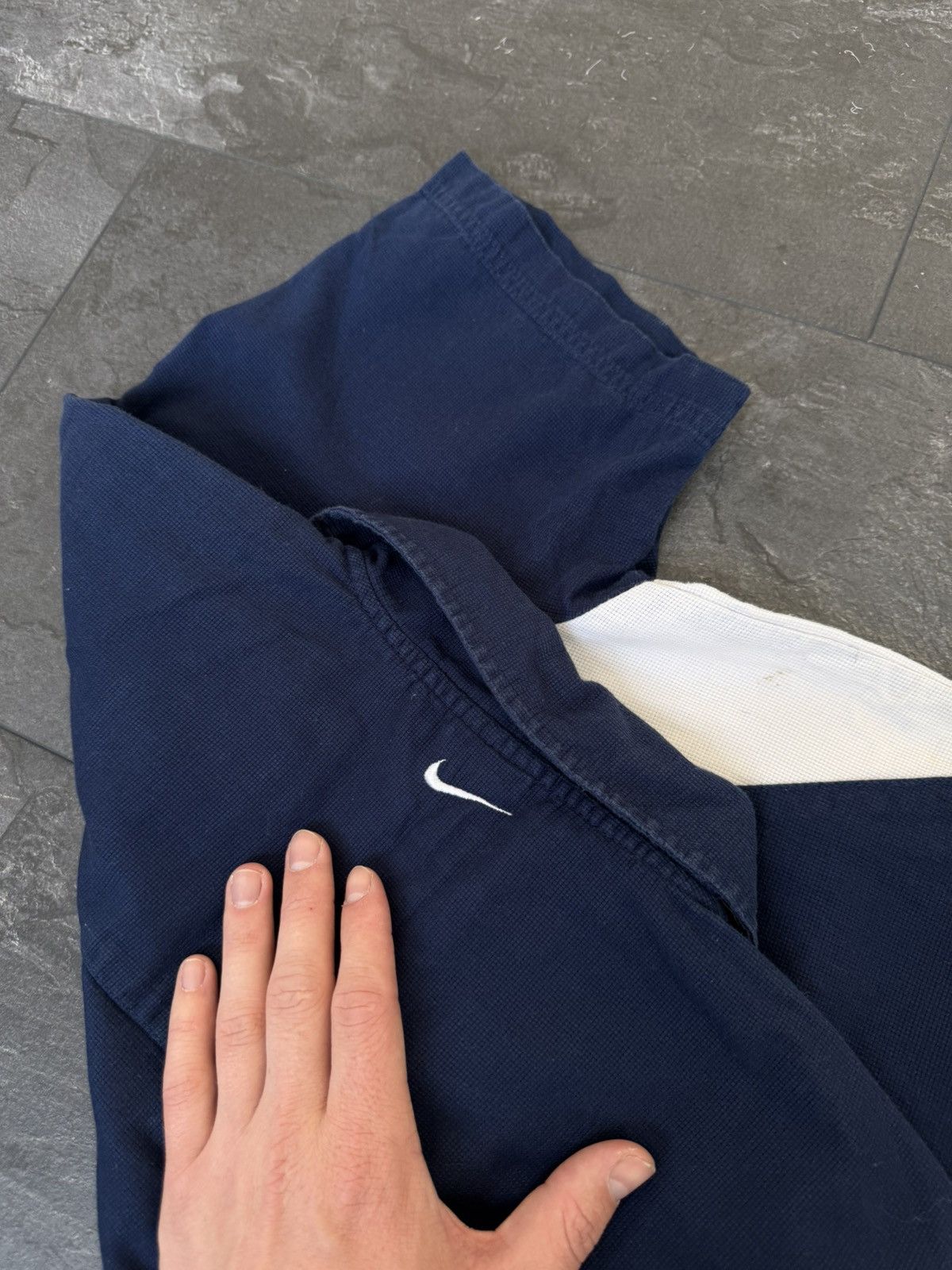 Nike × Vintage Vintage Nike big logo USA shirt polo tee Size US L / EU 52-54 / 3 - 8 Thumbnail