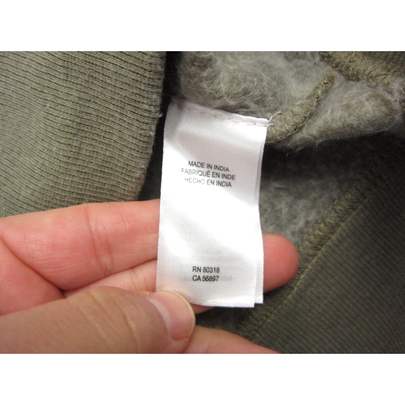 Lucky Brand Lucky Brand Sweatshirt Mens M Green Camouflage Fleece Pullover Crew Neck 90s City Classic Vintage: No Size US M / EU 48-50 / 2 - 4 Thumbnail