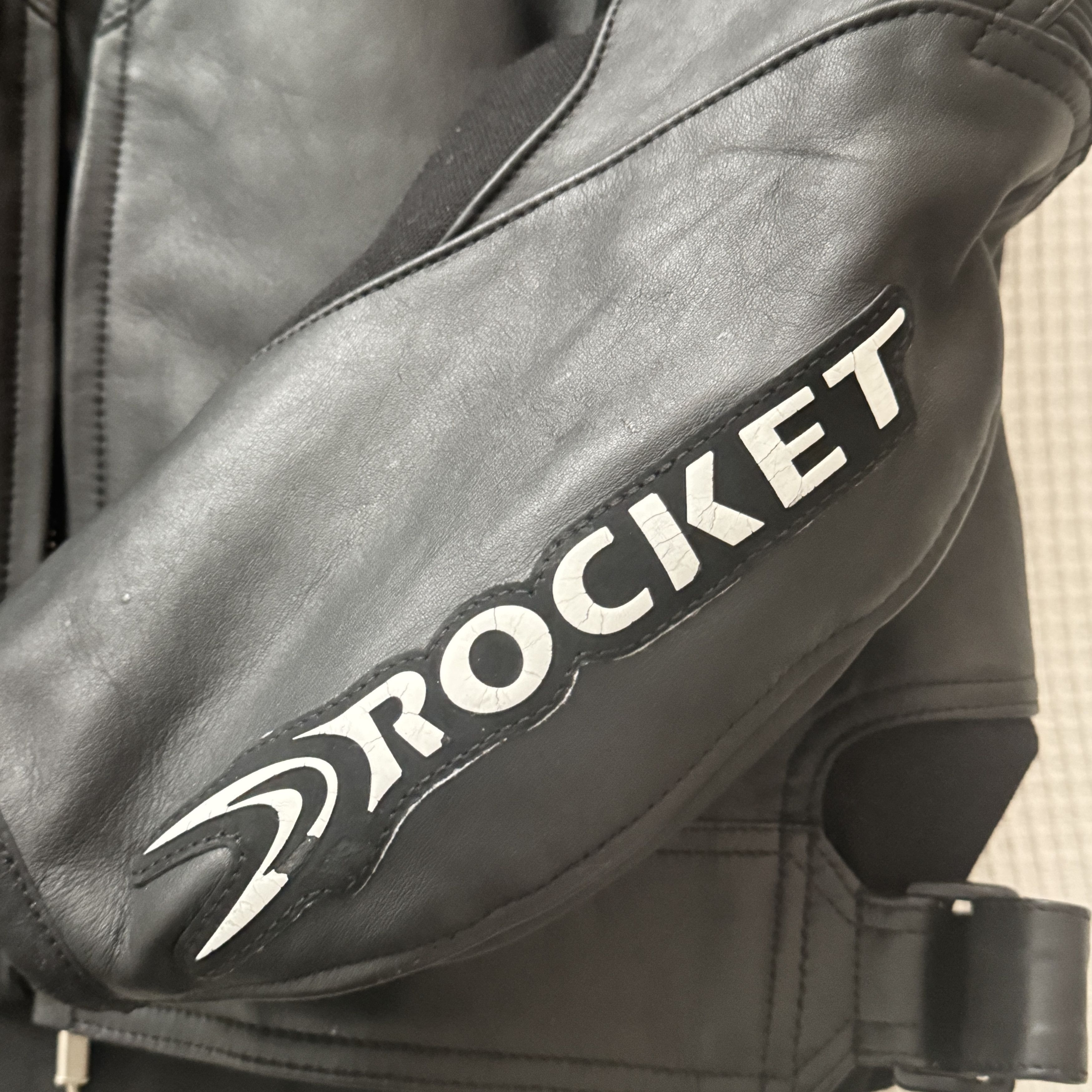 Joe Rocket Joe Rocket Jordan Motorsports Leather Motorcycle Jacket Size US M / EU 48-50 / 2 - 3 Thumbnail