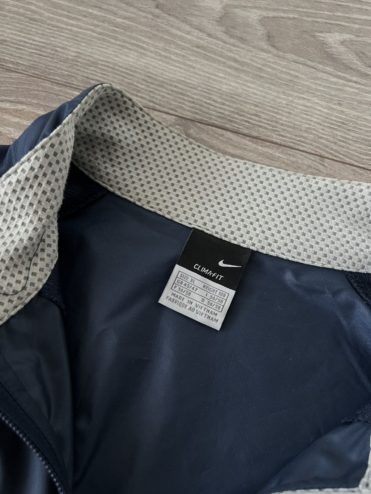 Nike Nike Vintage Climafit Y2k Avant Garde Double Zip Windbreaker Size US XL / EU 56 / 4 - 15 Thumbnail