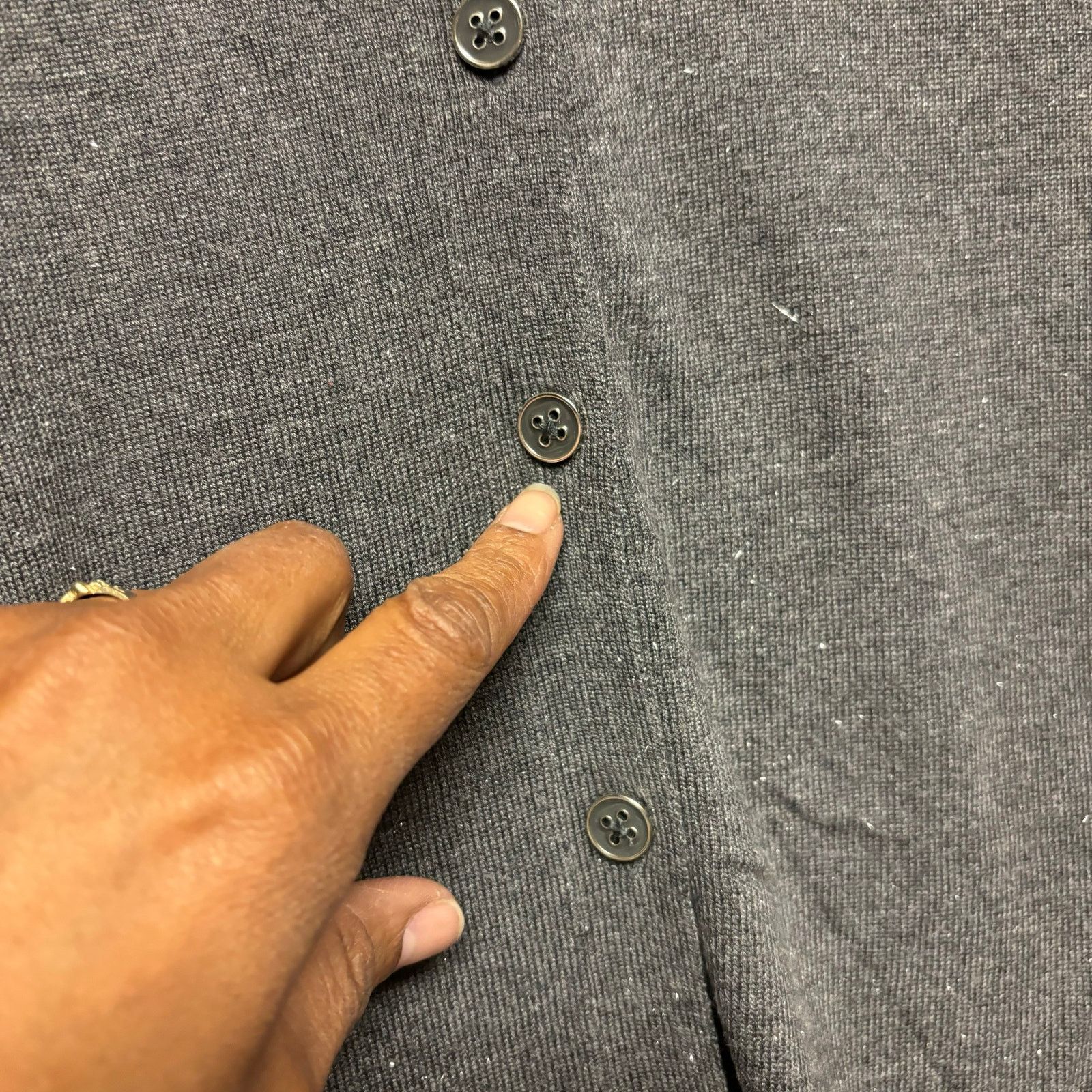 Nicole Miller Nicole Miller Plus Size Butto Cardigan Womens XXL Metallized Size XXL / US 16-18 / IT 52-54 - 10 Thumbnail