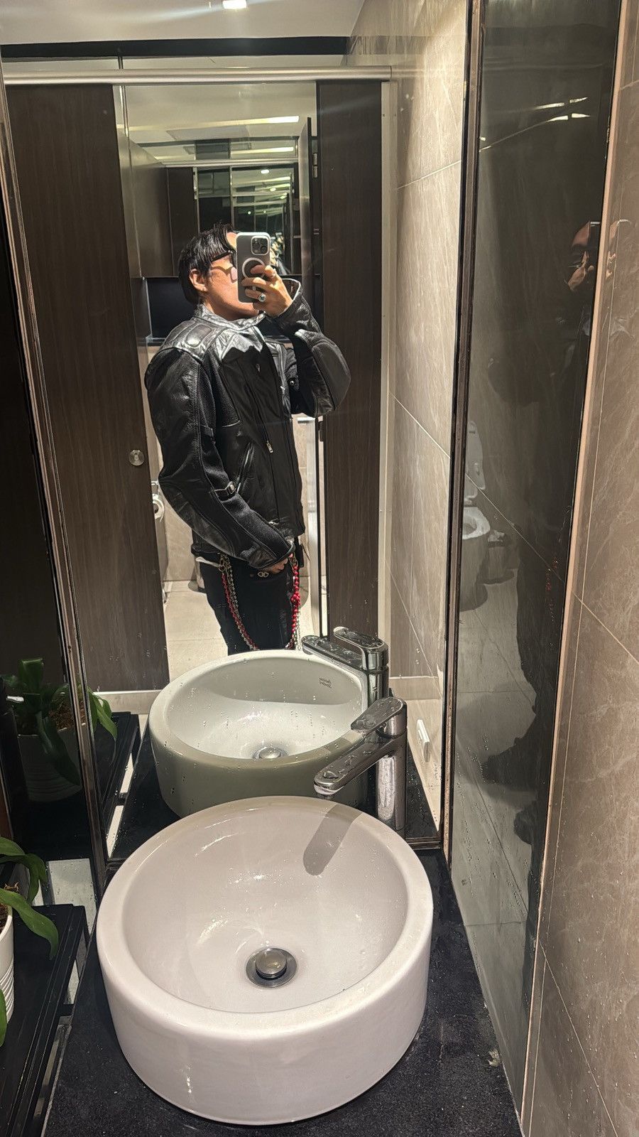 Genuine Leather vintage cyber leather moto jacket backlash kmrii if6was9 Size US XL / EU 56 / 4 - 13 Thumbnail