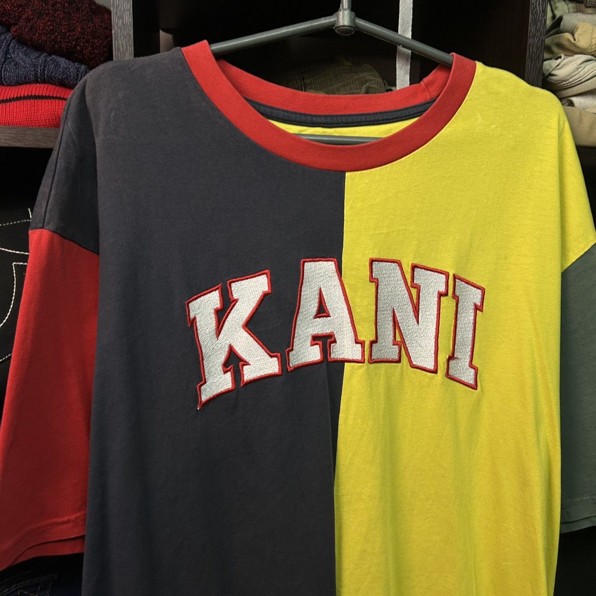 Karl Kani Vintage Karl Kani Big Logo Streetwear designer tee size XXL Size US XXL / EU 58 / 5 - 2 Thumbnail