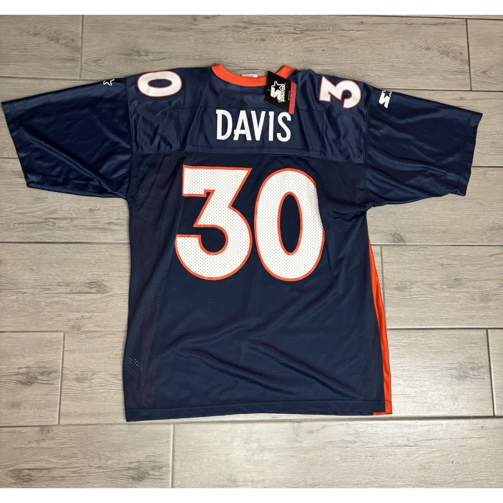 Starter Vintage Starter Terrell Davis #30 Broncos Jersey XL NFL NWT Size US XL / EU 56 / 4 - 8 Thumbnail