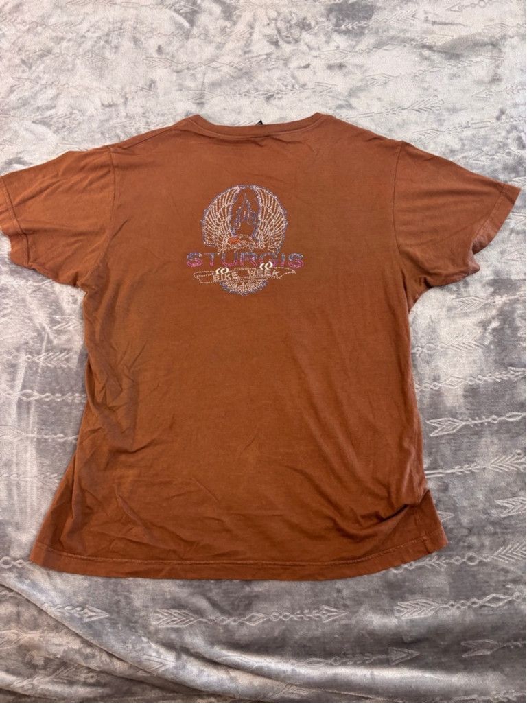 Other Men's Alternative T-shirt Size L Brown Aspen Colorado Skull Size US L / EU 52-54 / 3 - 11 Thumbnail