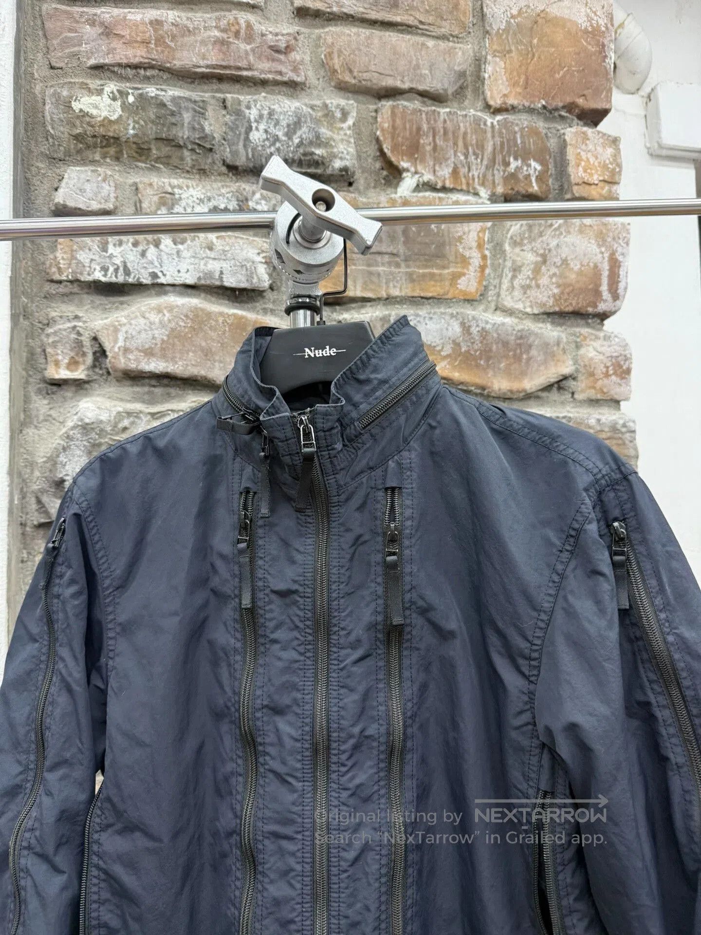 Issey Miyake issey miyake zip-up jacket with damaged zipper. Size US M / EU 48-50 / 2 - 3 Thumbnail