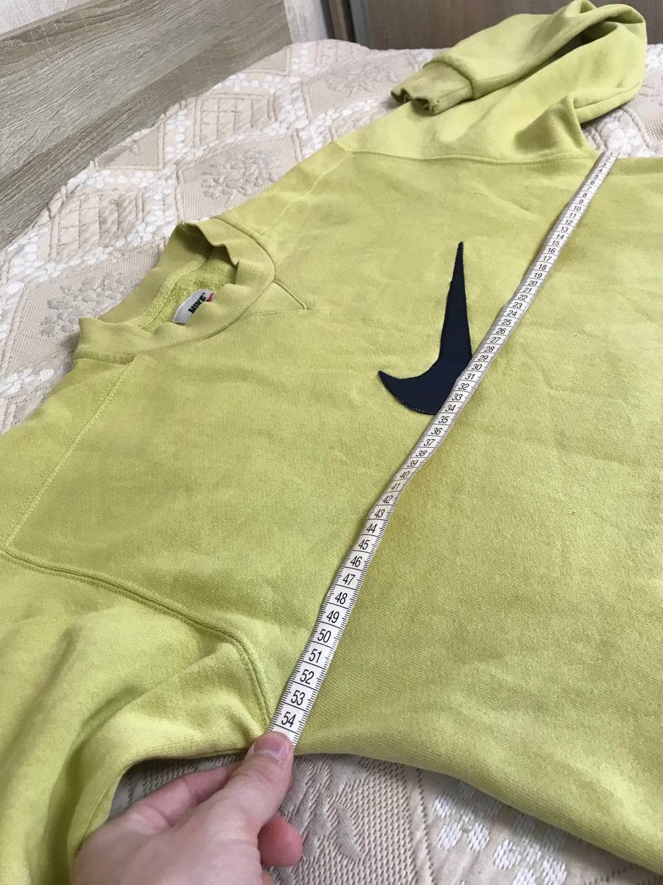 Nike 🔥 Nike Vintage Sweatshirt Big Swoosh Baggy Cropped Japanese Size US S / EU 44-46 / 1 - 14 Thumbnail