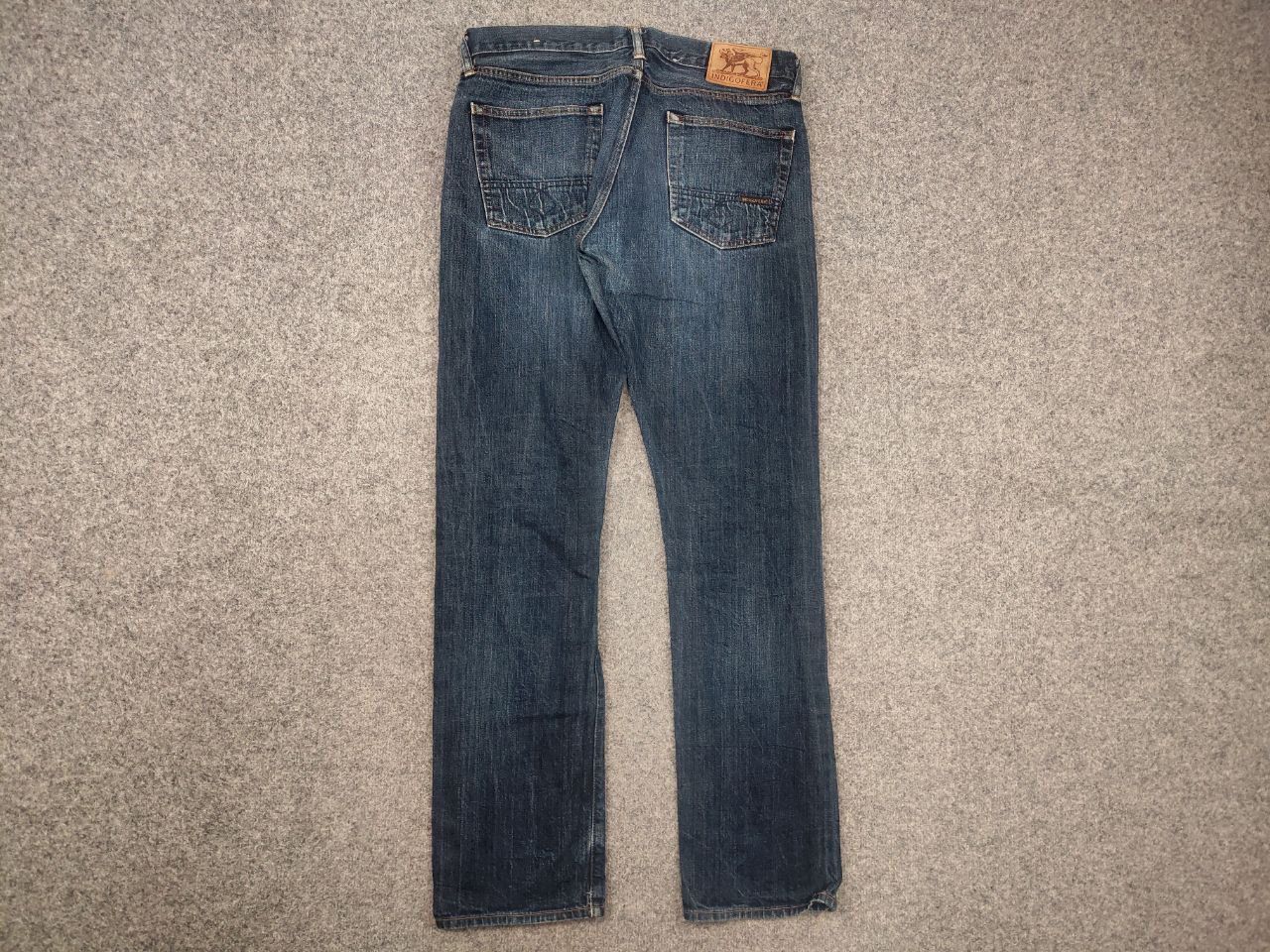 Indigofera Indigofera Vintage Selvedge Distressed Japan Denim Jeans Size US 34 / EU 50 - 7 Thumbnail