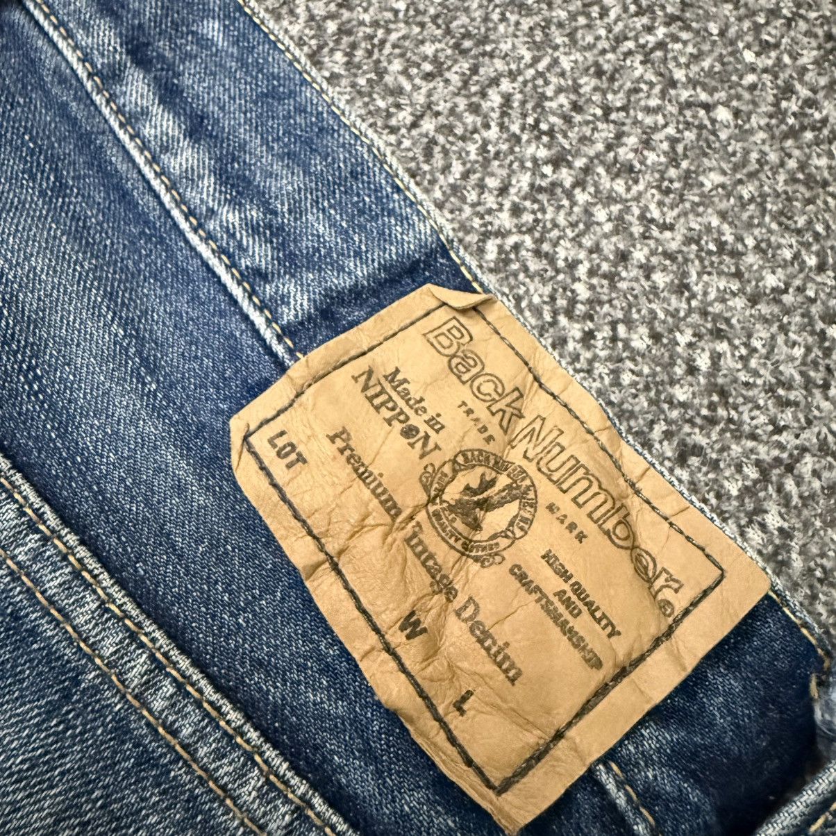 Denim & Co. Archive Japanese 90s Back Number Limited Edition Denim Size US 33 - 9 Thumbnail