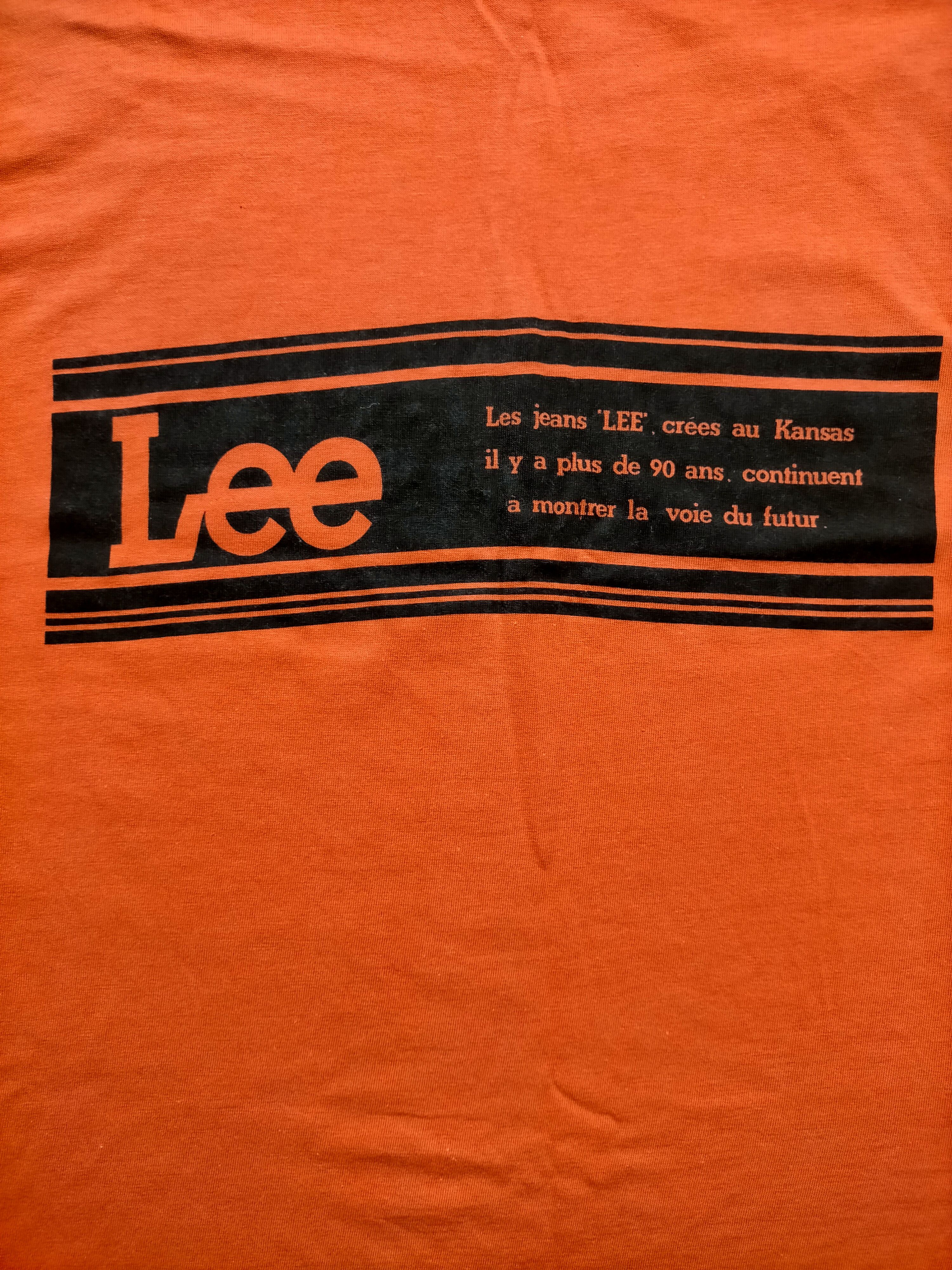 Lee Vintage 90s Lee single stich tee Size US M / EU 48-50 / 2 - 6 Thumbnail