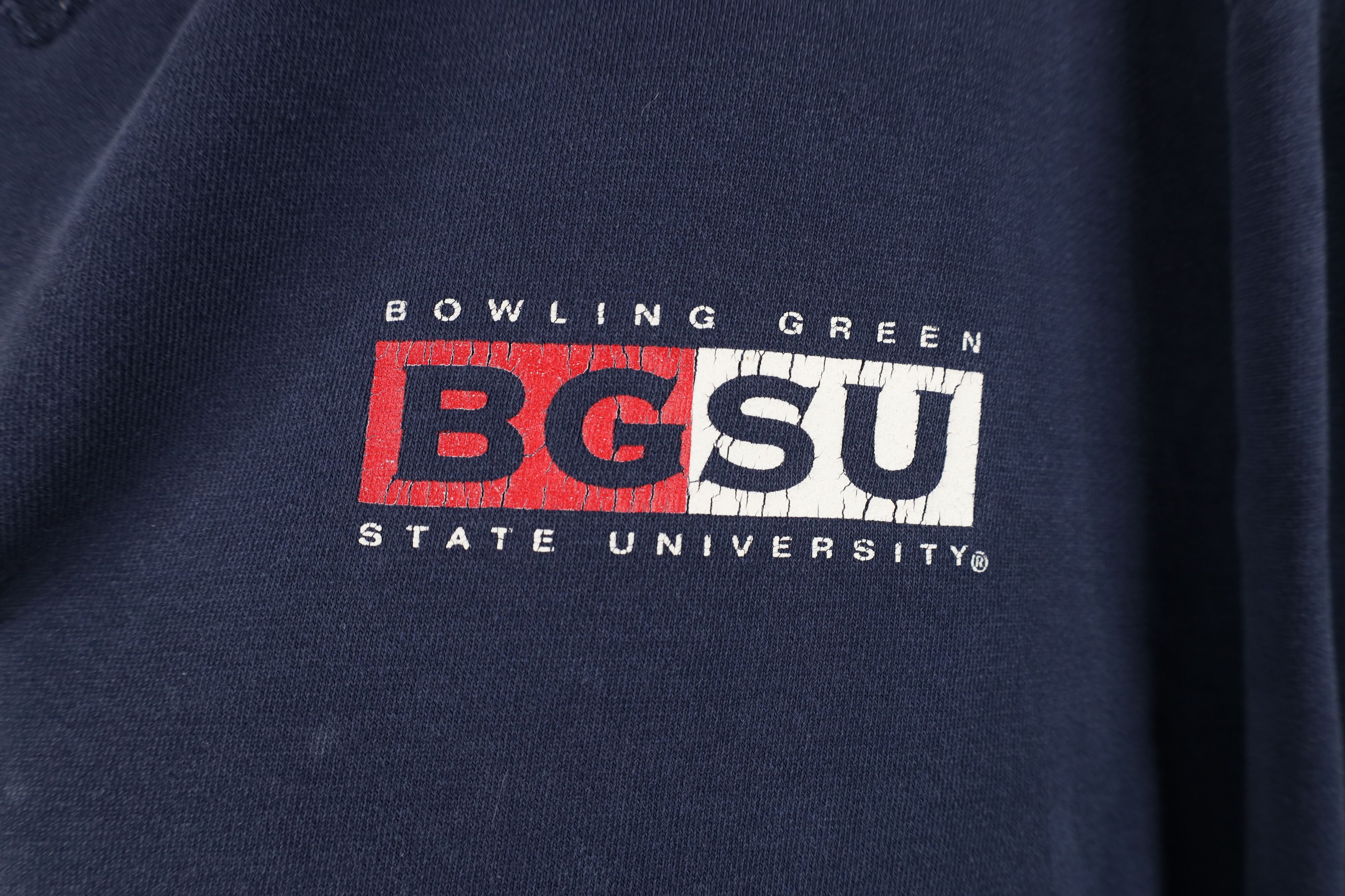 Vintage Vintage 90s Bowling Green State University Sweatshirt USA Size US M / EU 48-50 / 2 - 4 Thumbnail