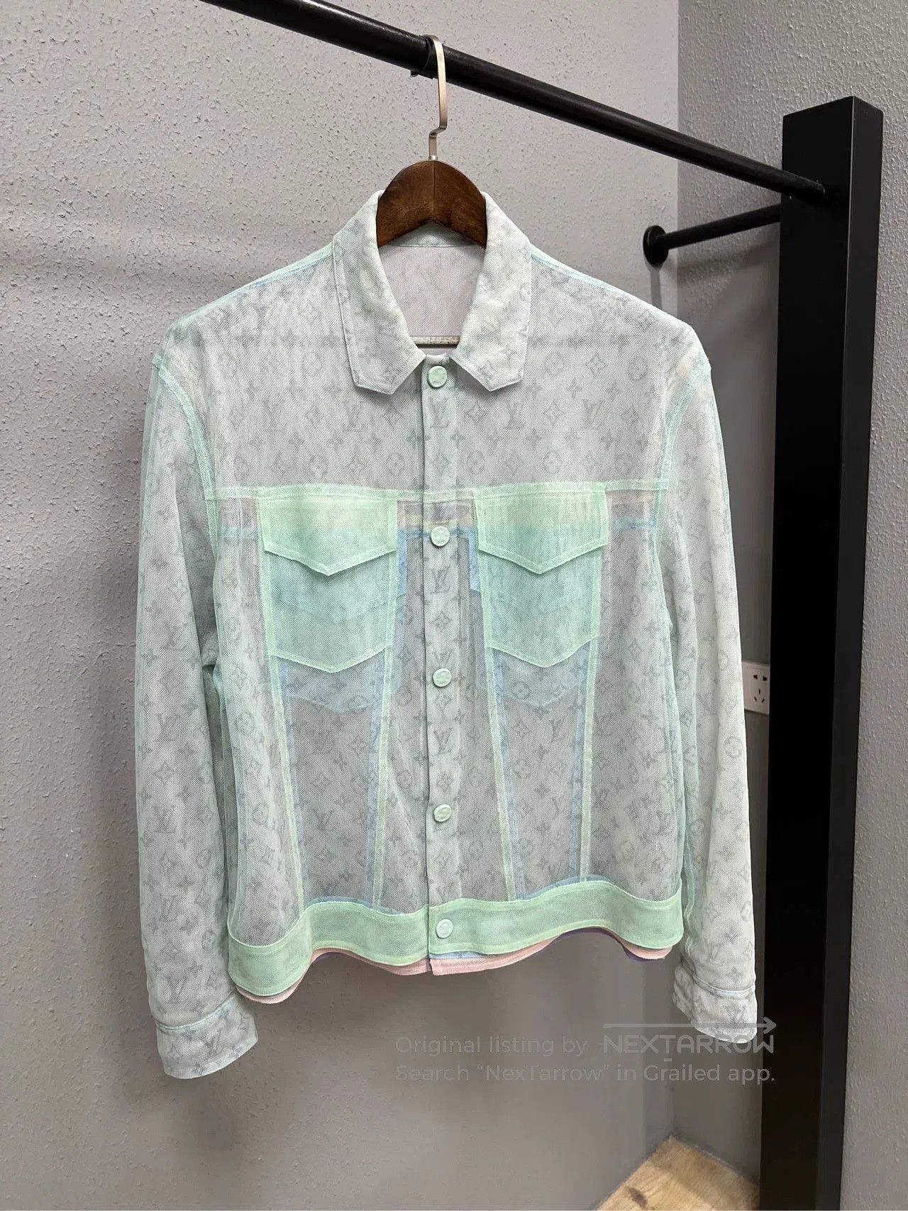 Louis Vuitton Louis Vuitton Monogram Organza Jacket. Size M / US 6-8 / IT 42-44 - 1 Thumbnail