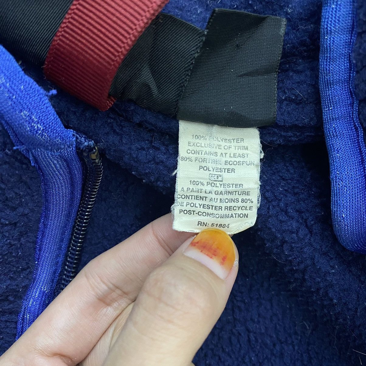 Patagonia PATAGONIA SYNCHILLA USA Half Zipper Outdoor Navy Fleece Size US M / EU 48-50 / 2 - 5 Thumbnail