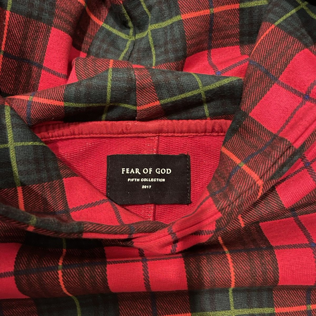 Fear of God Fear Of God Tartan Plaid Hoodie Size US M / EU 48-50 / 2 - 3 Thumbnail