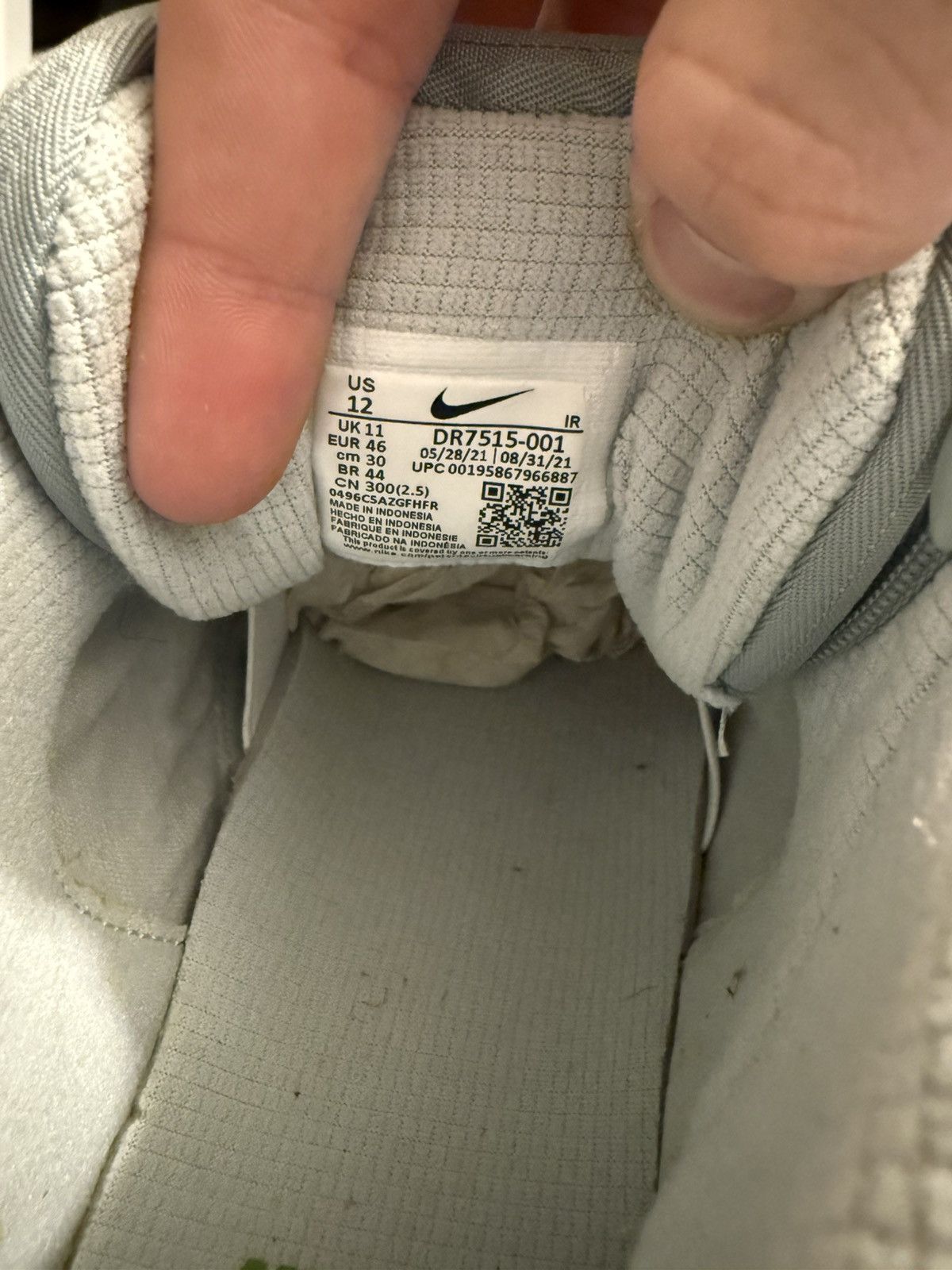 Nike Nike air trainer travis scott grey haze size 12 Size US 12 / EU 45 - 7 Thumbnail