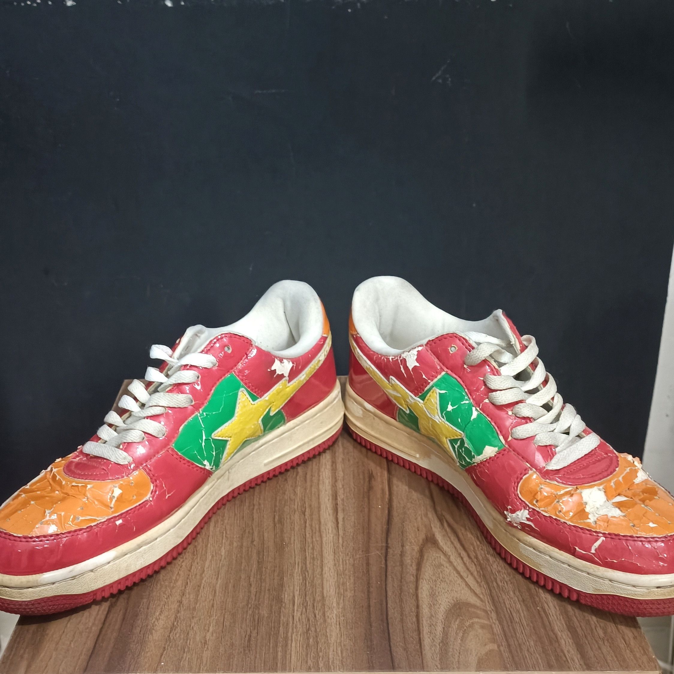 Bape OG Bapesta Multicolor Baby Milo Junk Food Size US 10 / EU 43 - 5 Thumbnail