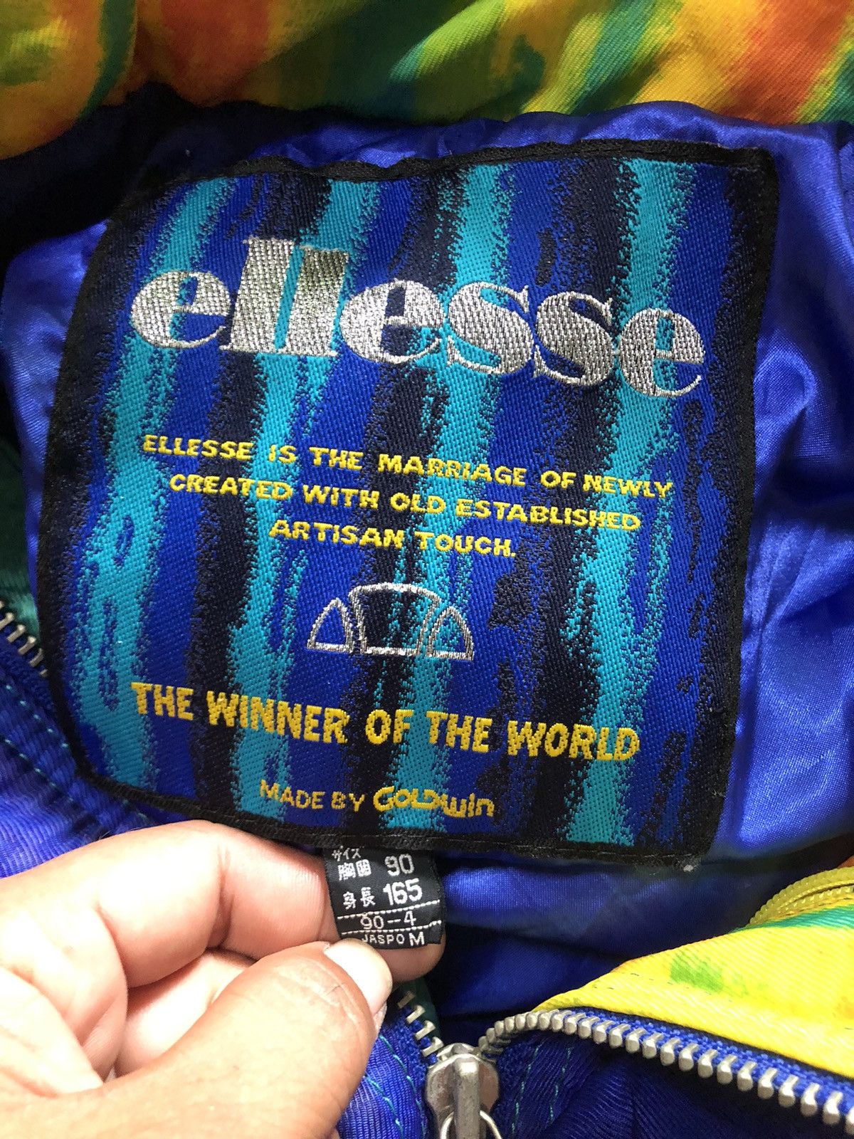Ellesse × Goldwin Ellese made by Goldwin Ski Puffer hooded Jacket Size M / US 6-8 / IT 42-44 - 3 Thumbnail