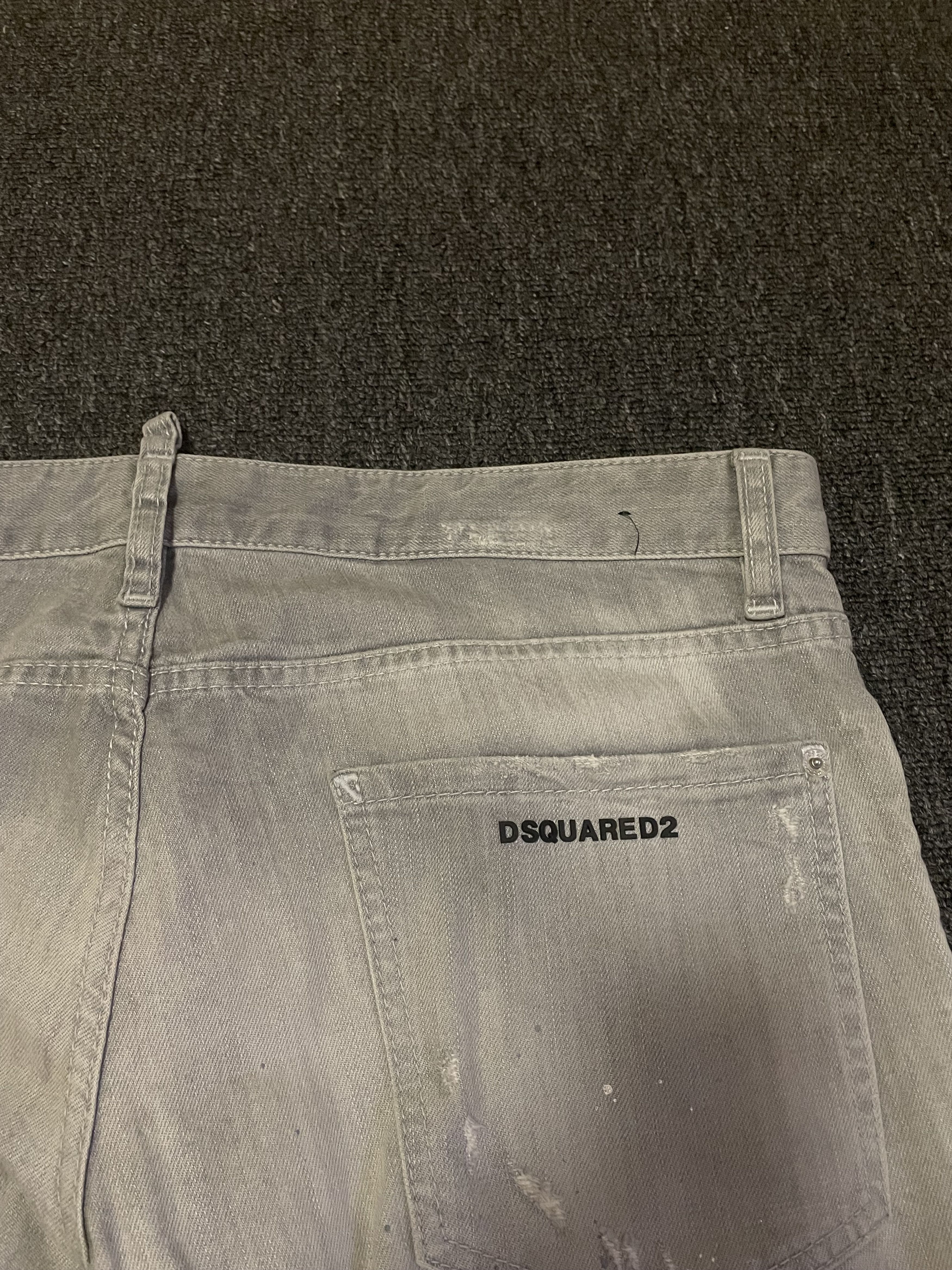 Dsquared2 Dsquared2 gray denim jeans size 52/36 Size US 36 / EU 52 - 5 Thumbnail