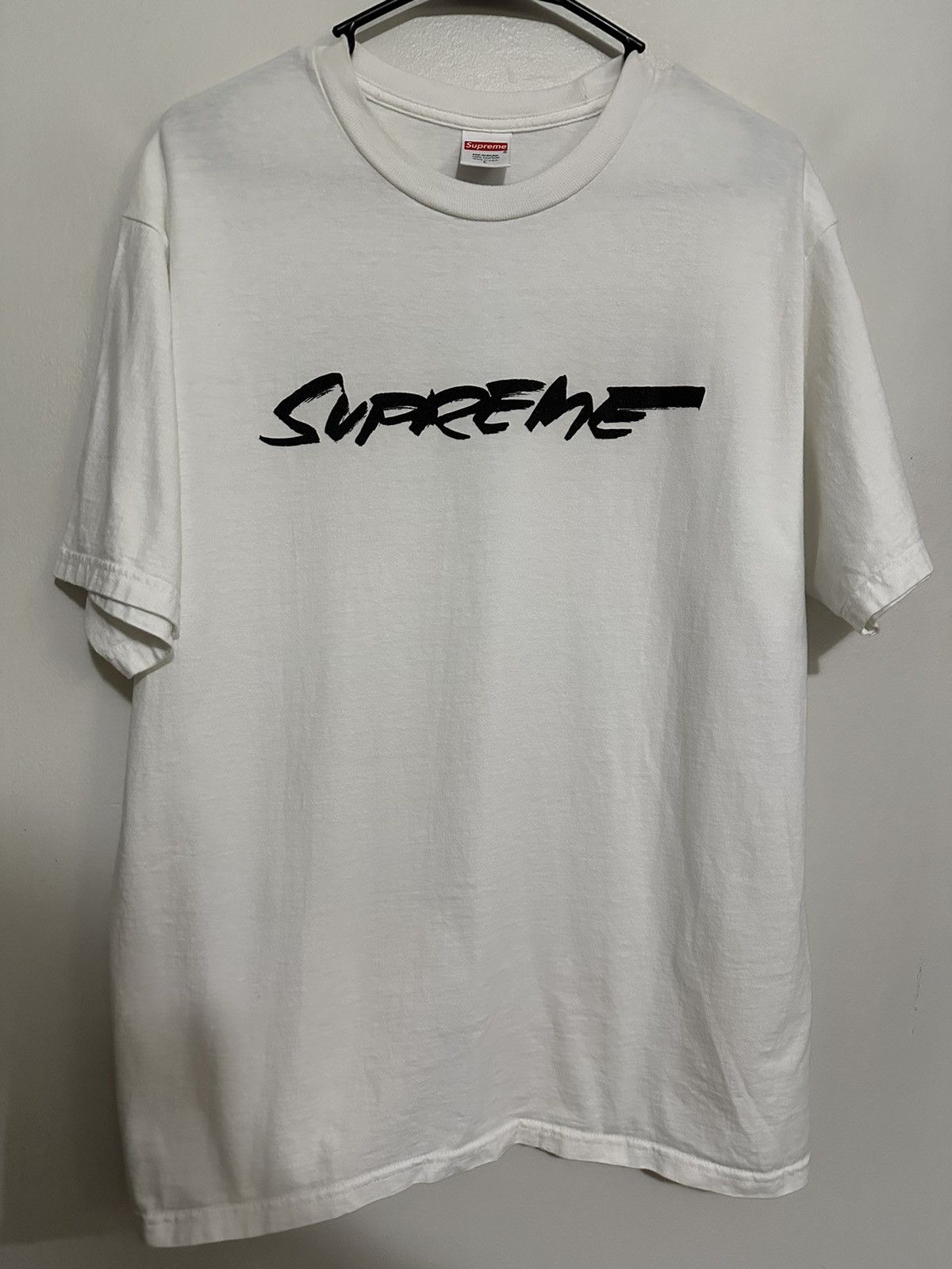 Supreme Supreme Futura Logo Tee Size US L / EU 52-54 / 3 - 1 Thumbnail